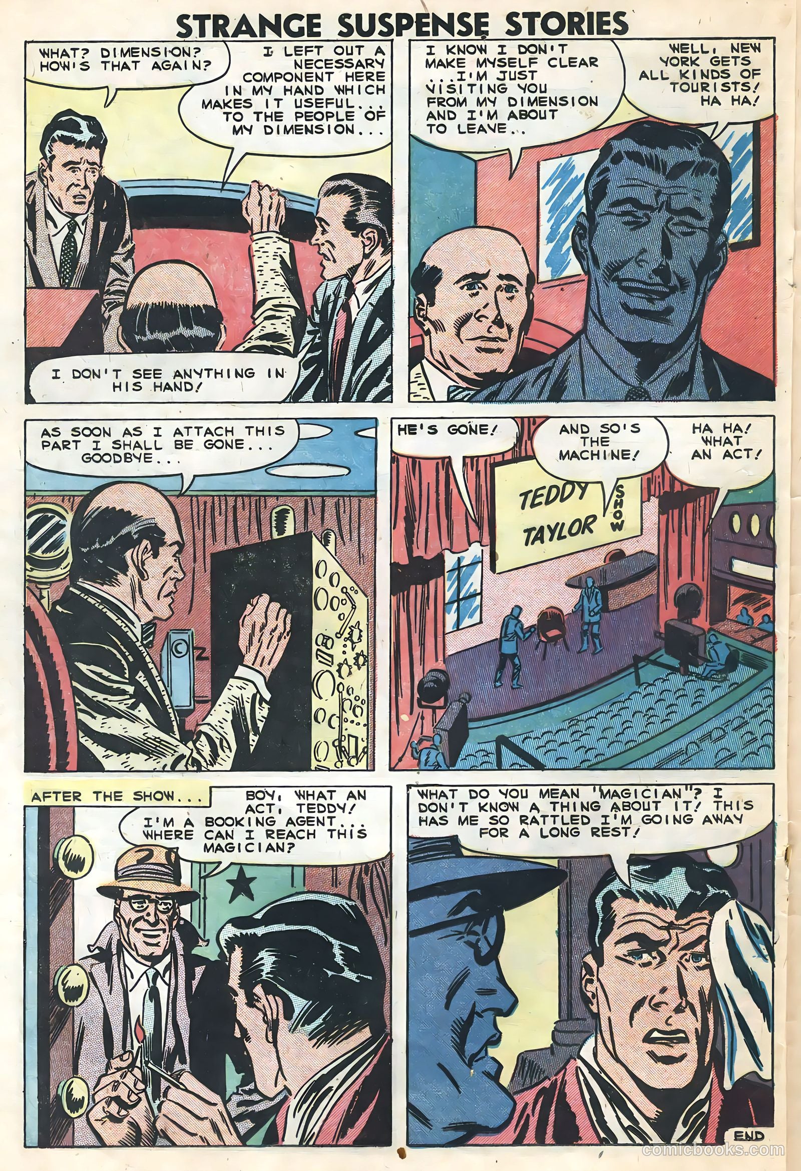 Strange Suspense Stories #42 — page 20 of 36