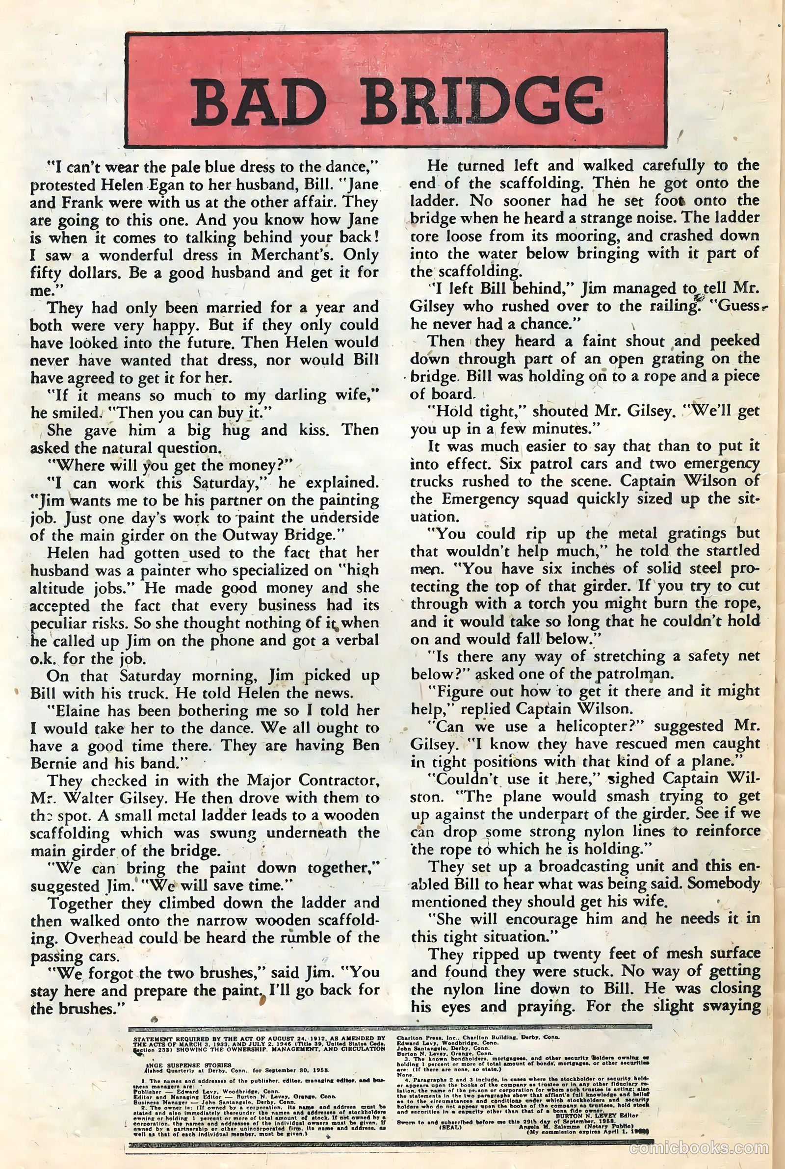 Strange Suspense Stories #42 — page 24 of 36