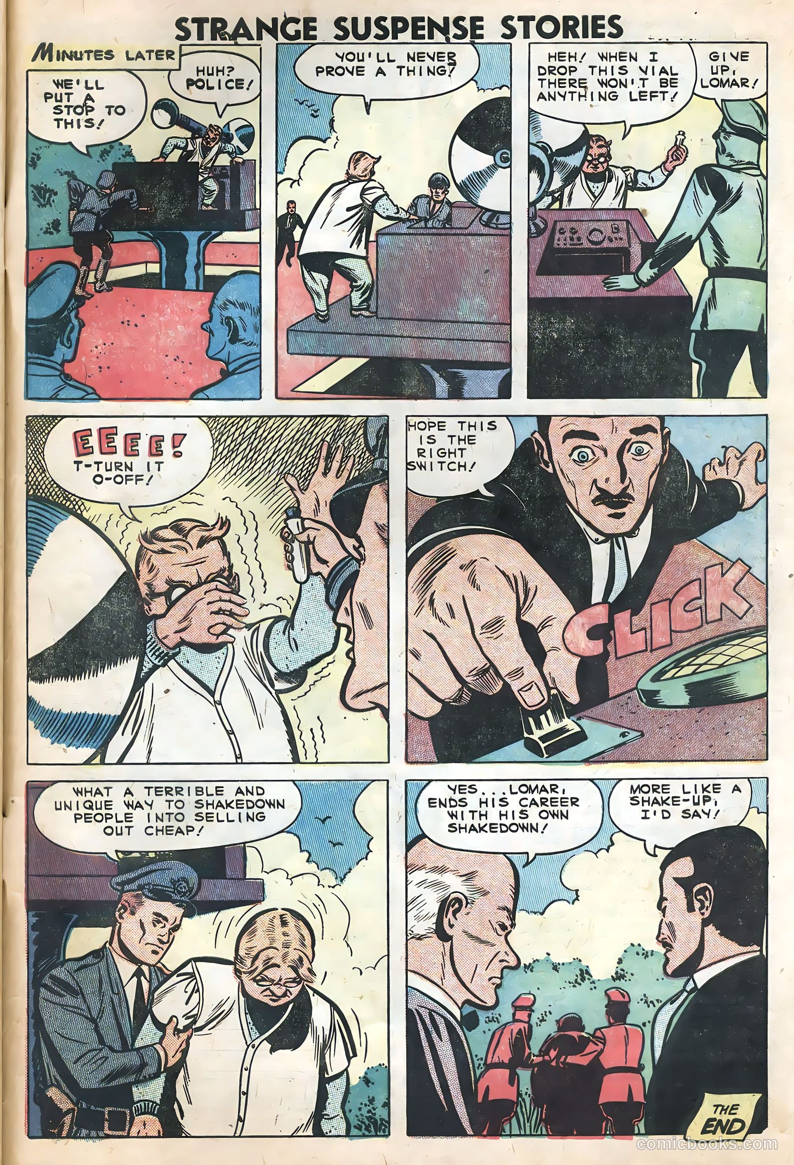 Strange Suspense Stories #42 — page 33 of 36