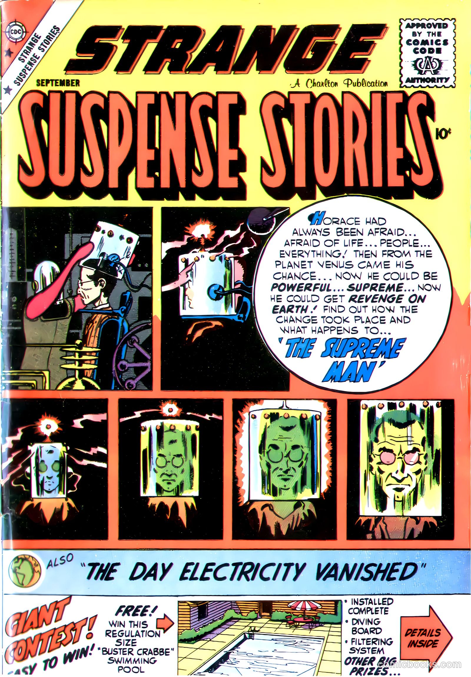 Strange Suspense Stories #43 — page 1 of 36