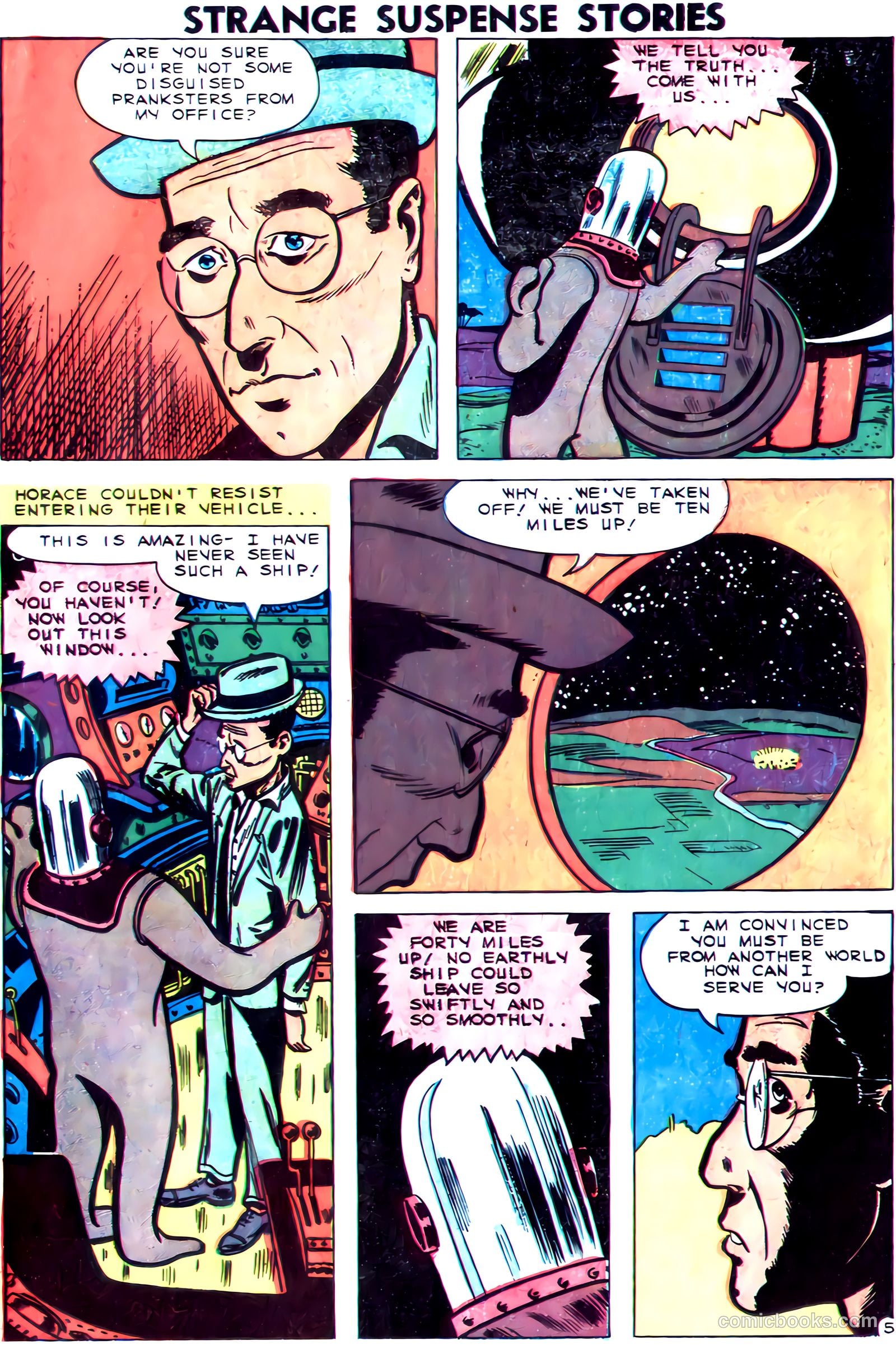 Strange Suspense Stories #43 — page 19 of 36