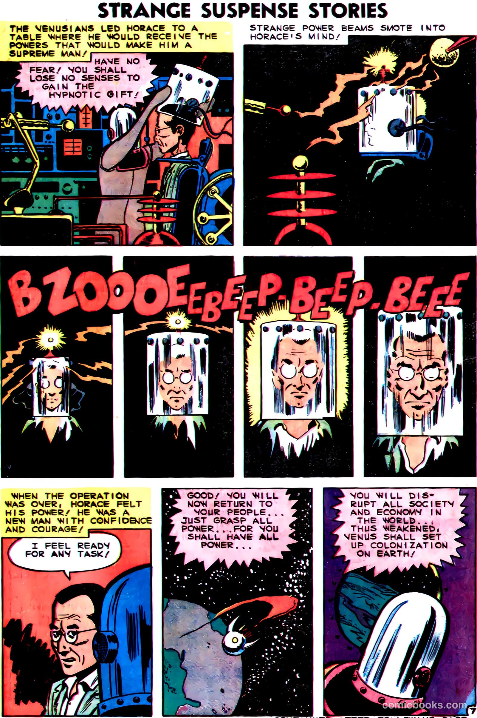 Strange Suspense Stories #43 — page 21 of 36