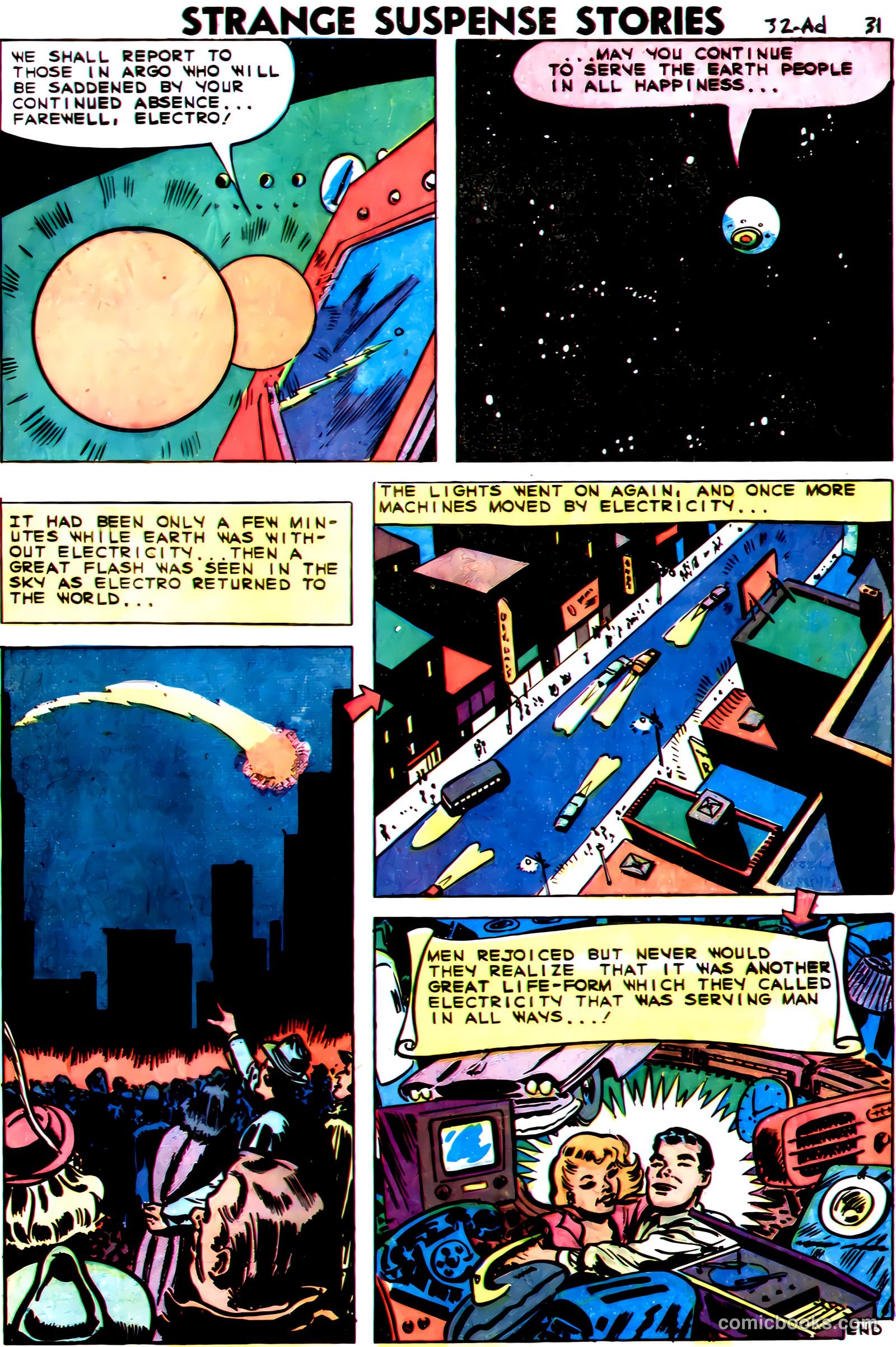 Strange Suspense Stories #43 — page 33 of 36