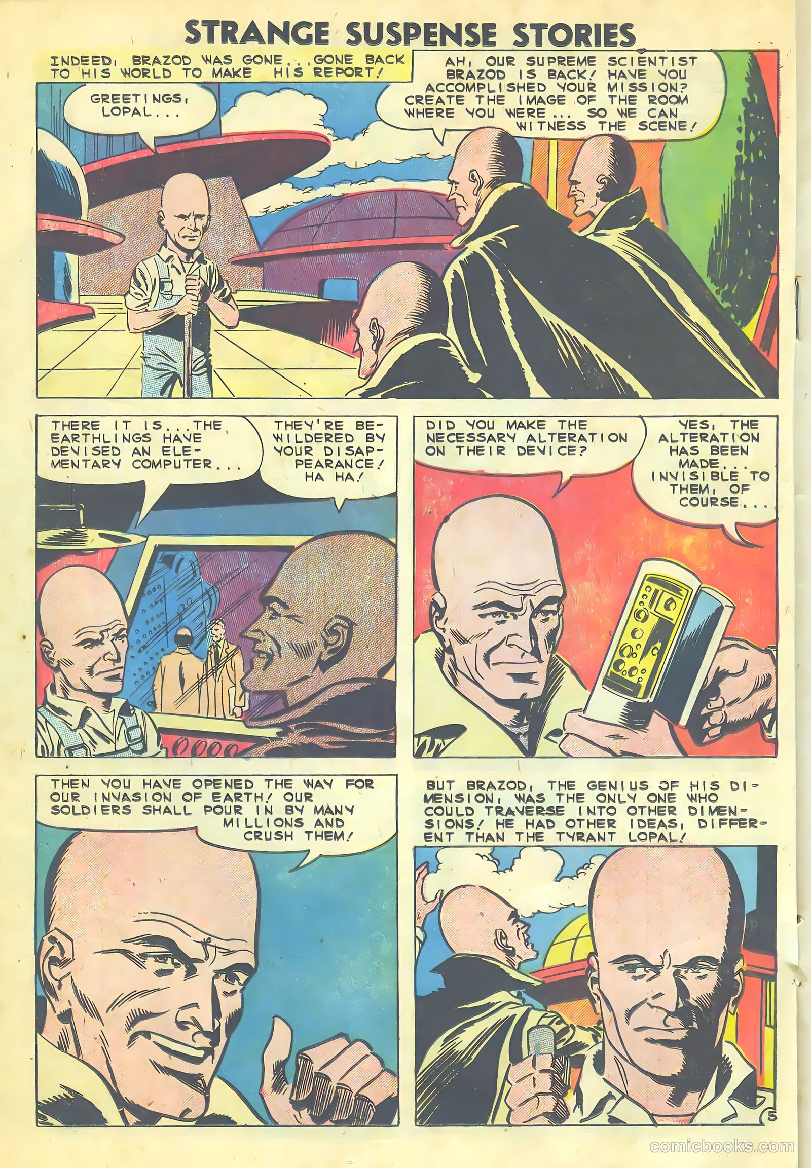 Strange Suspense Stories #44 — page 20 of 36