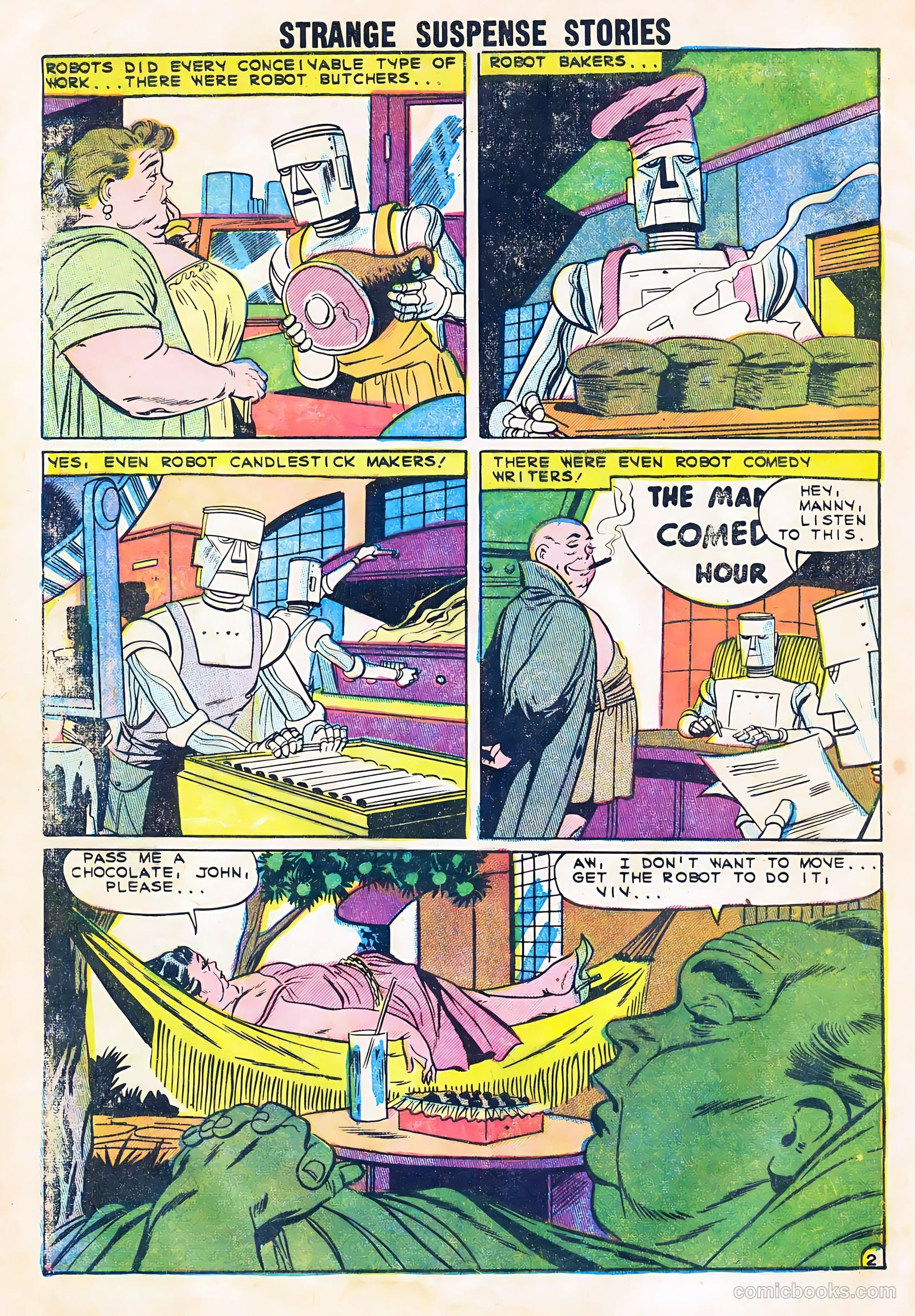 Strange Suspense Stories #47 — page 4 of 36