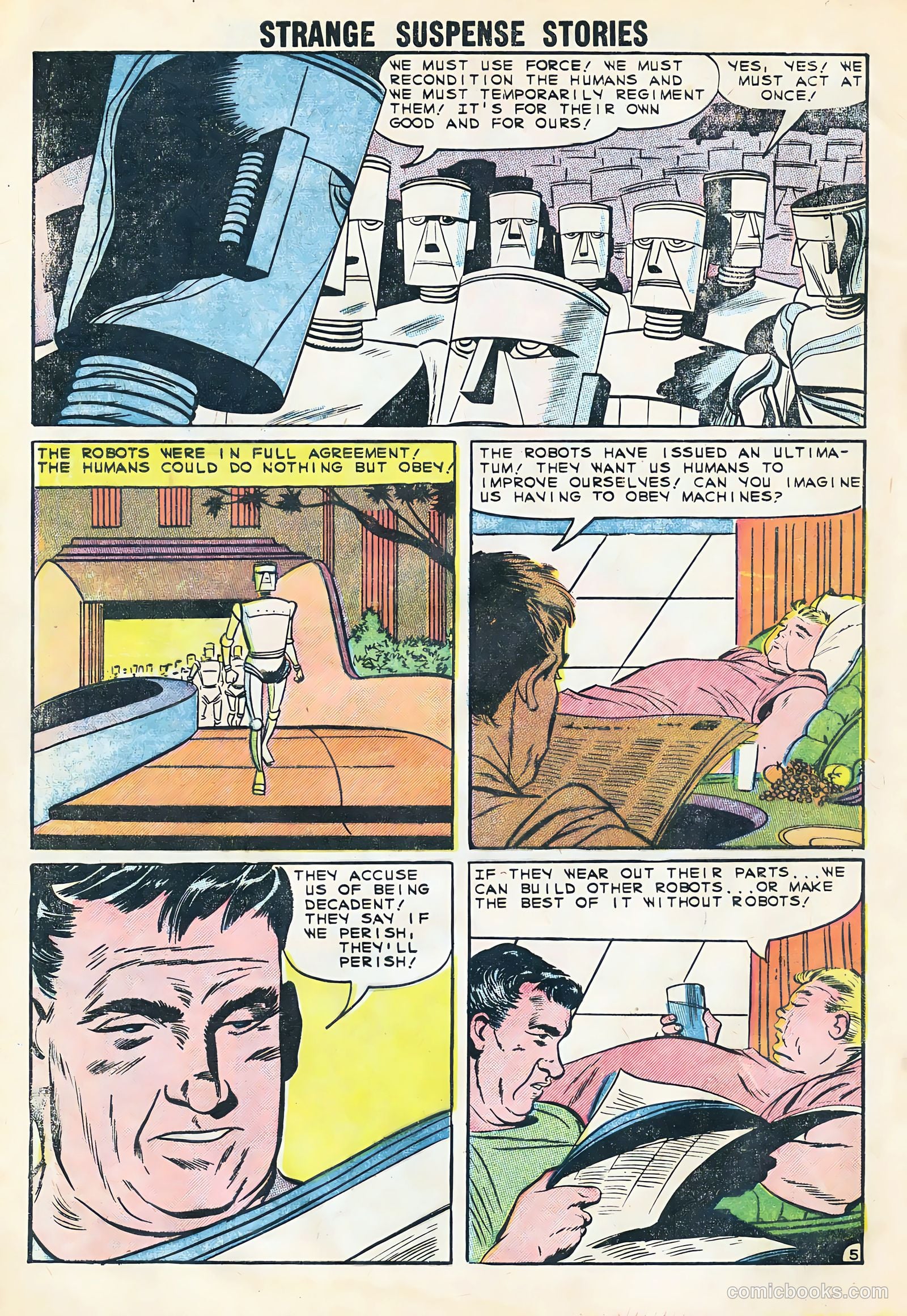 Strange Suspense Stories #47 — page 8 of 36