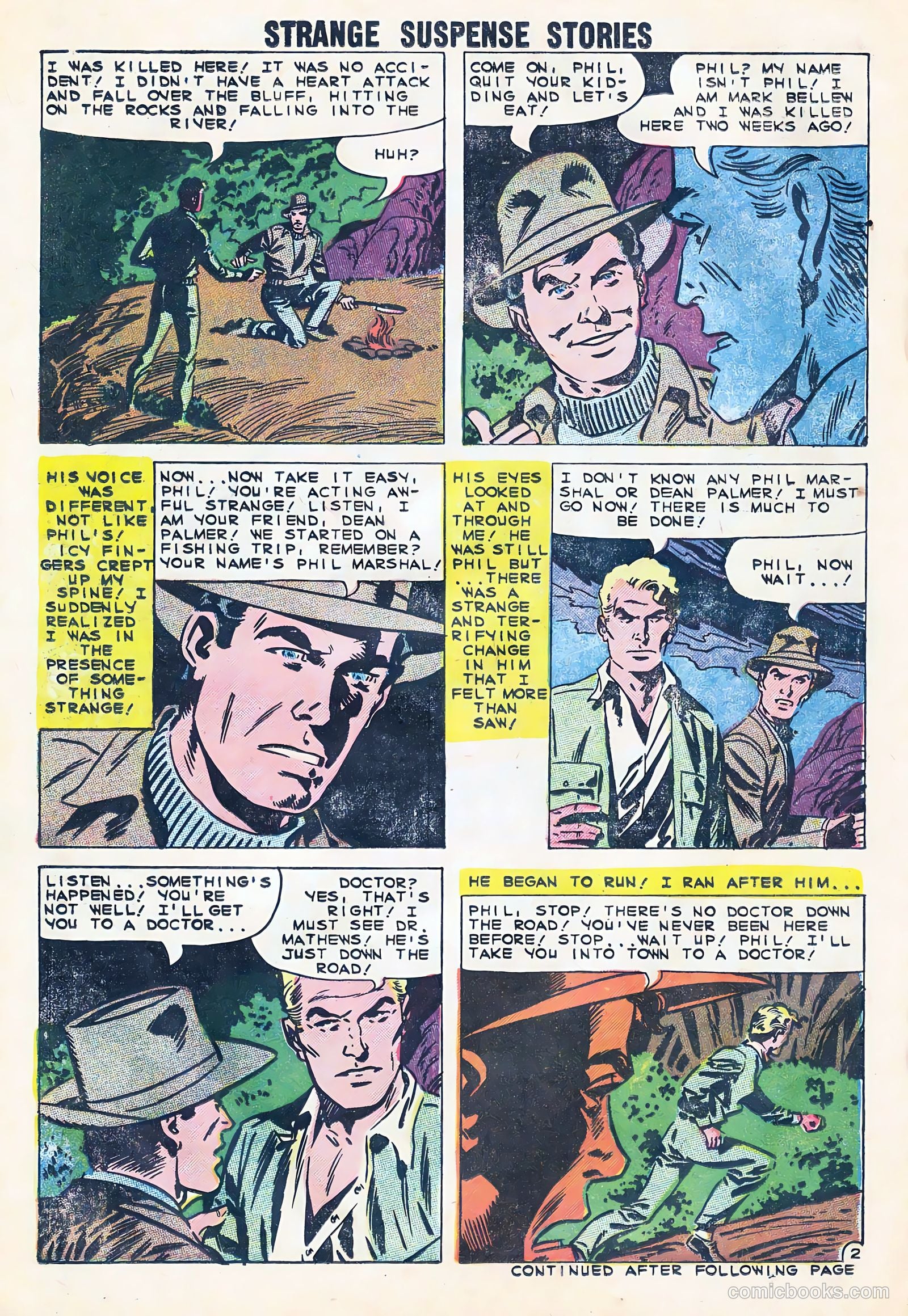 Strange Suspense Stories #47 — page 14 of 36
