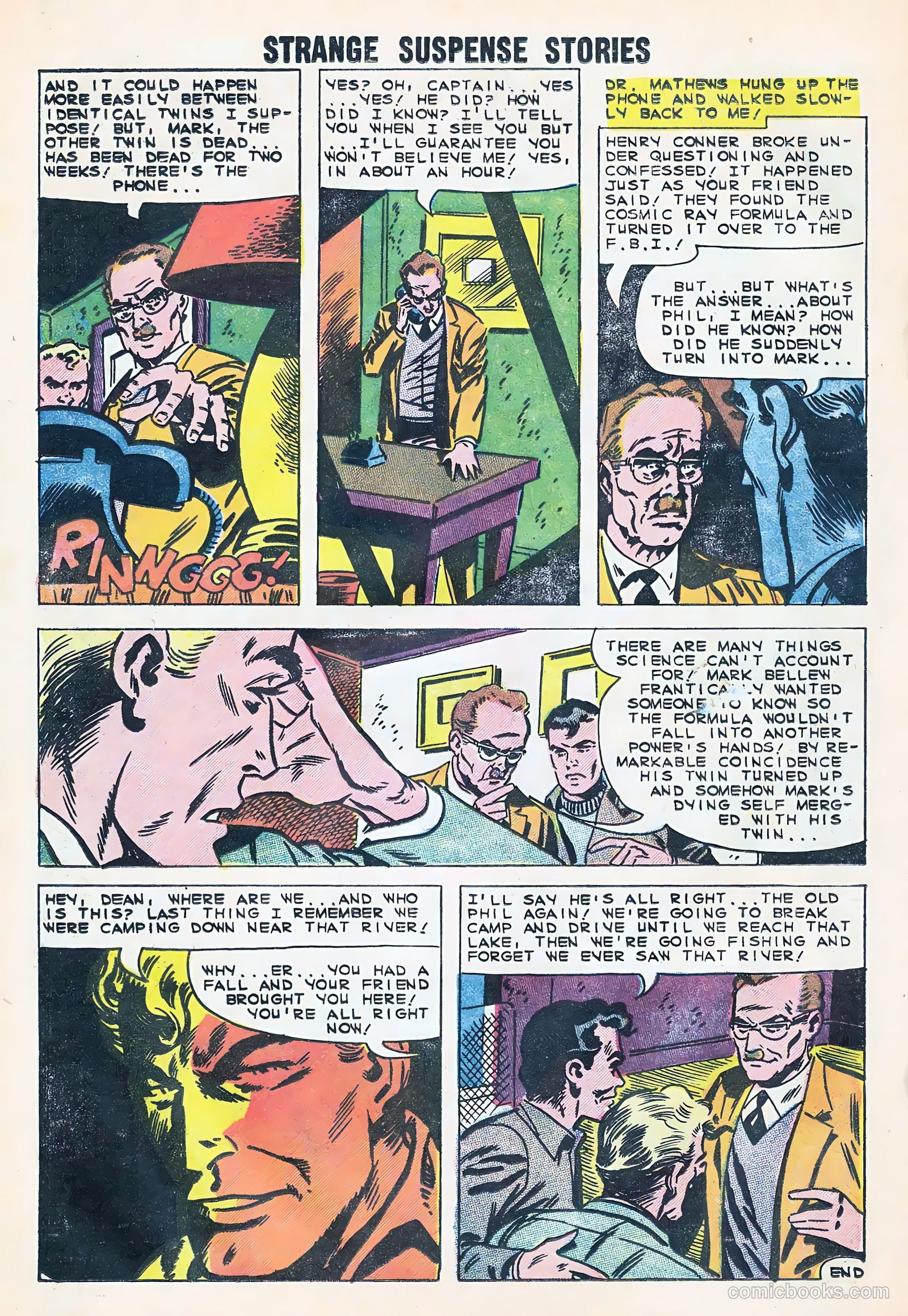 Strange Suspense Stories #47 — page 18 of 36