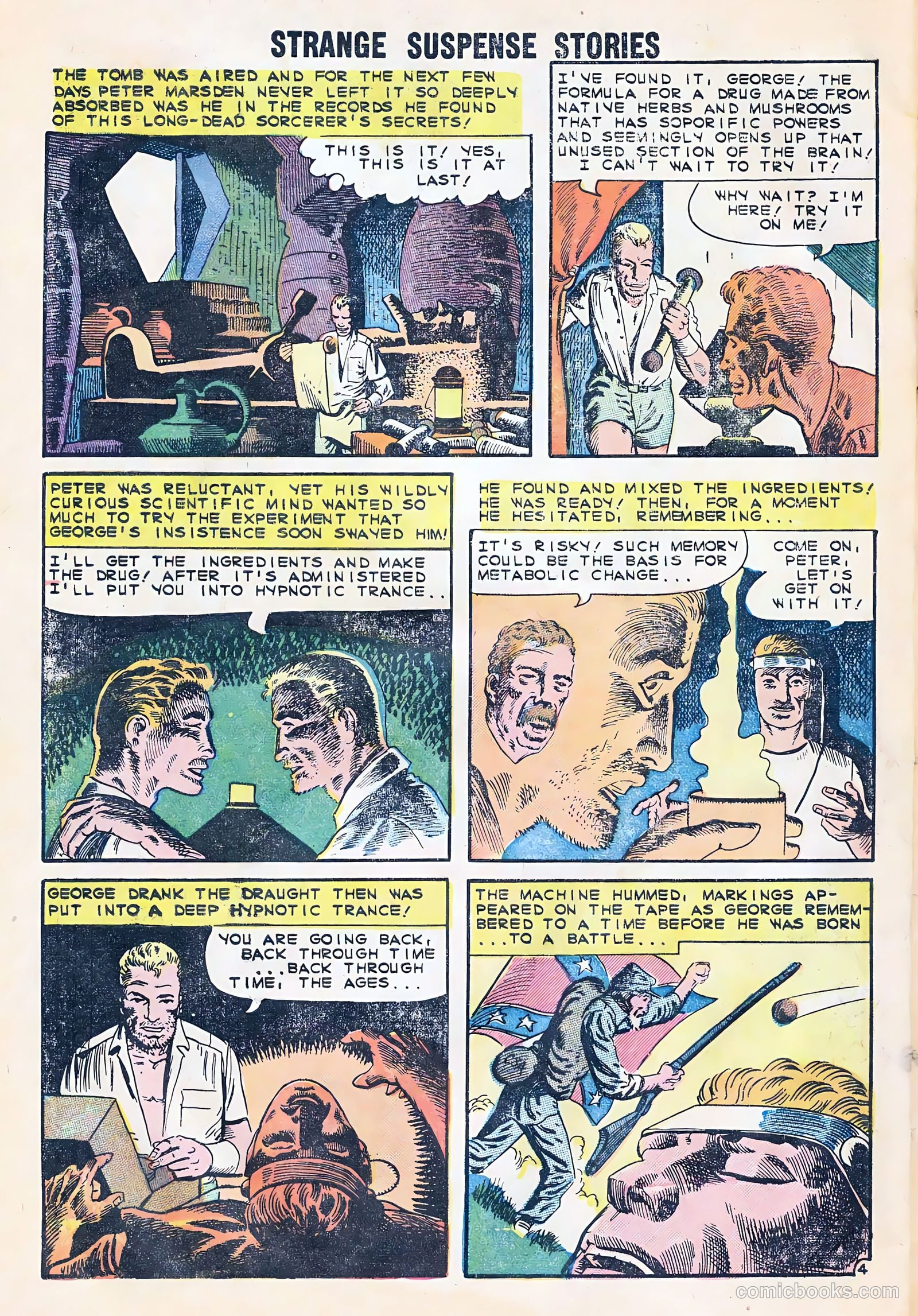 Strange Suspense Stories #47 — page 32 of 36