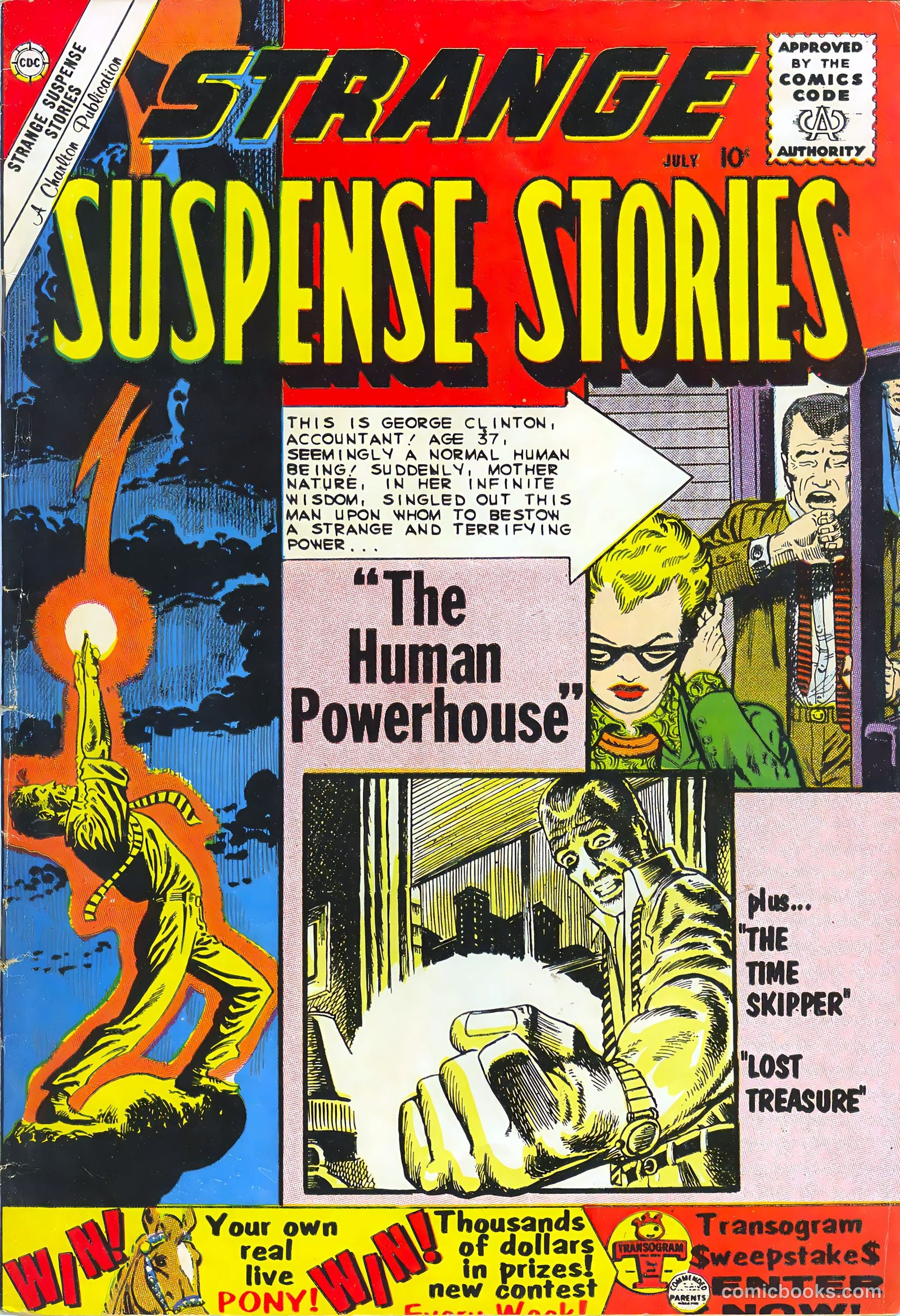 Strange Suspense Stories #48 — page 1 of 36