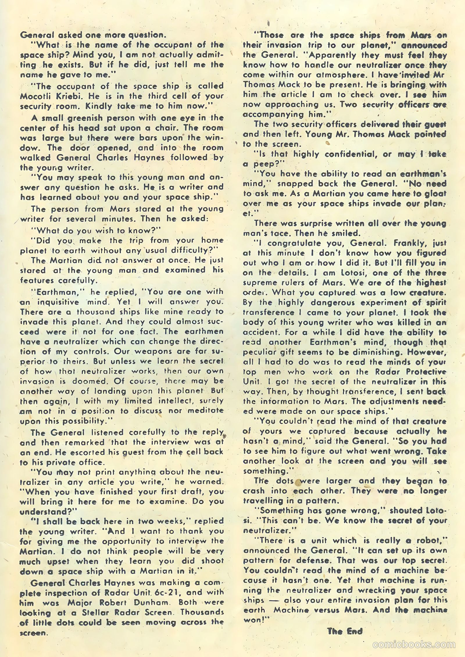 Strange Suspense Stories #48 — page 21 of 36