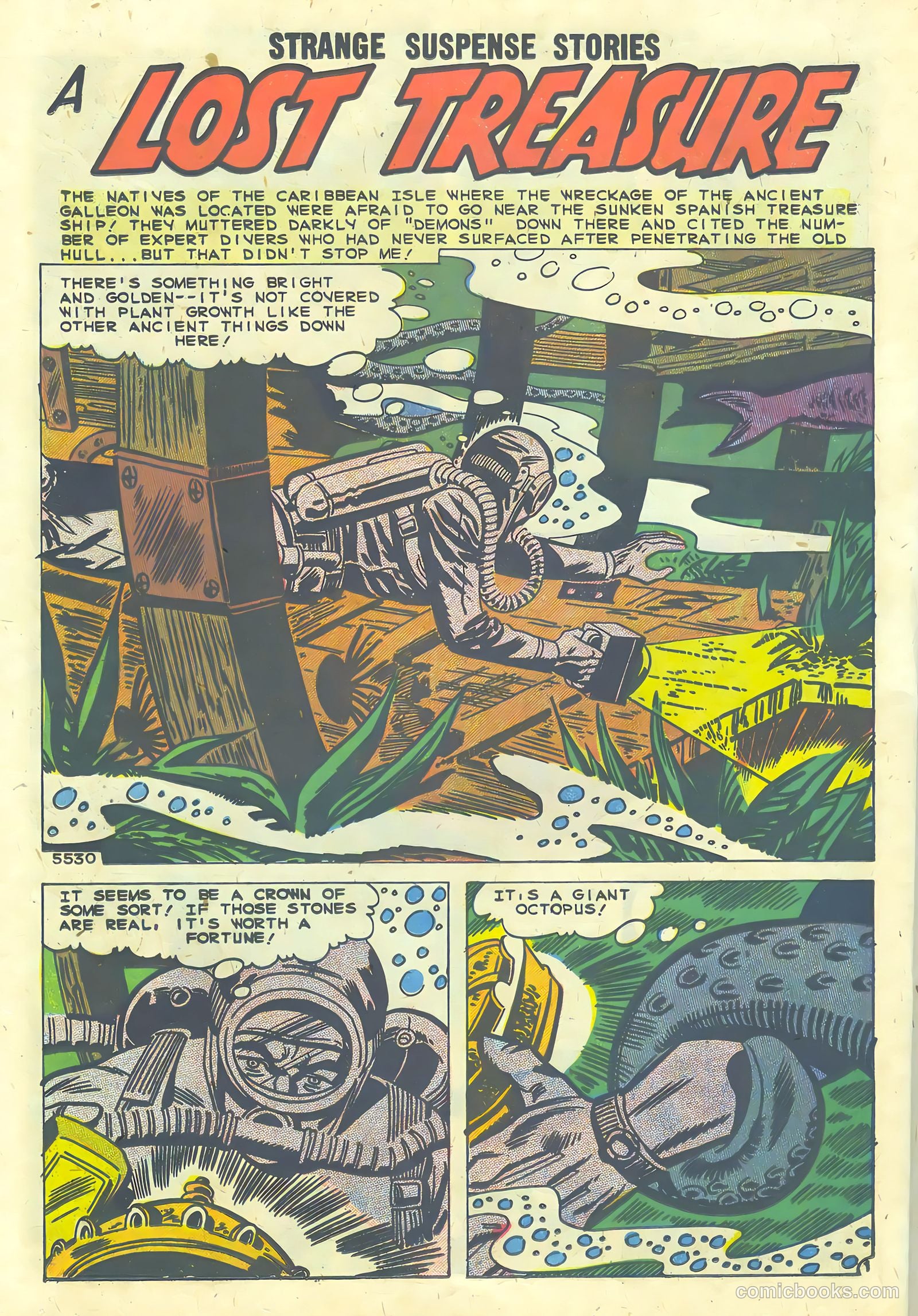 Strange Suspense Stories #48 — page 26 of 36