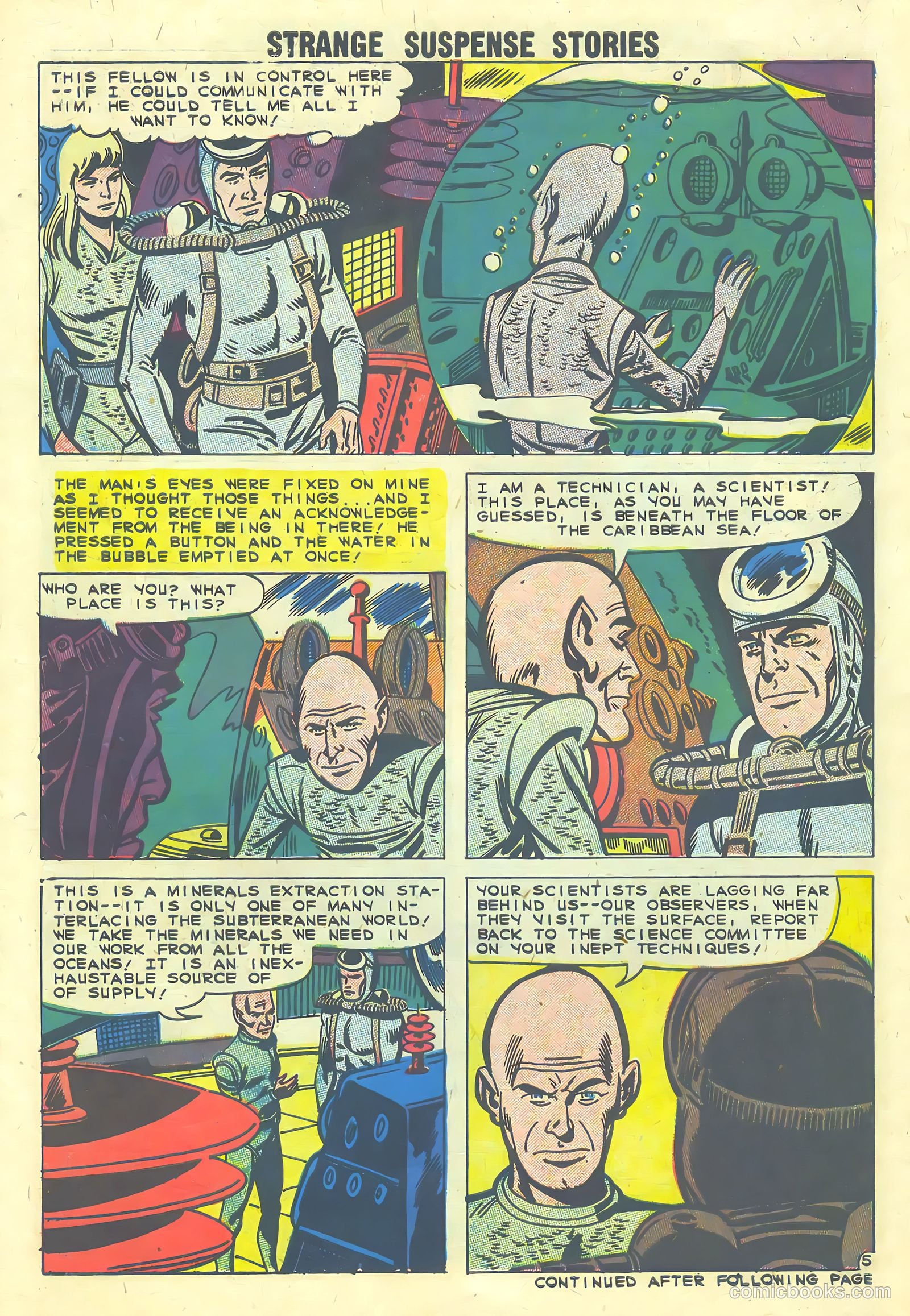 Strange Suspense Stories #48 — page 30 of 36