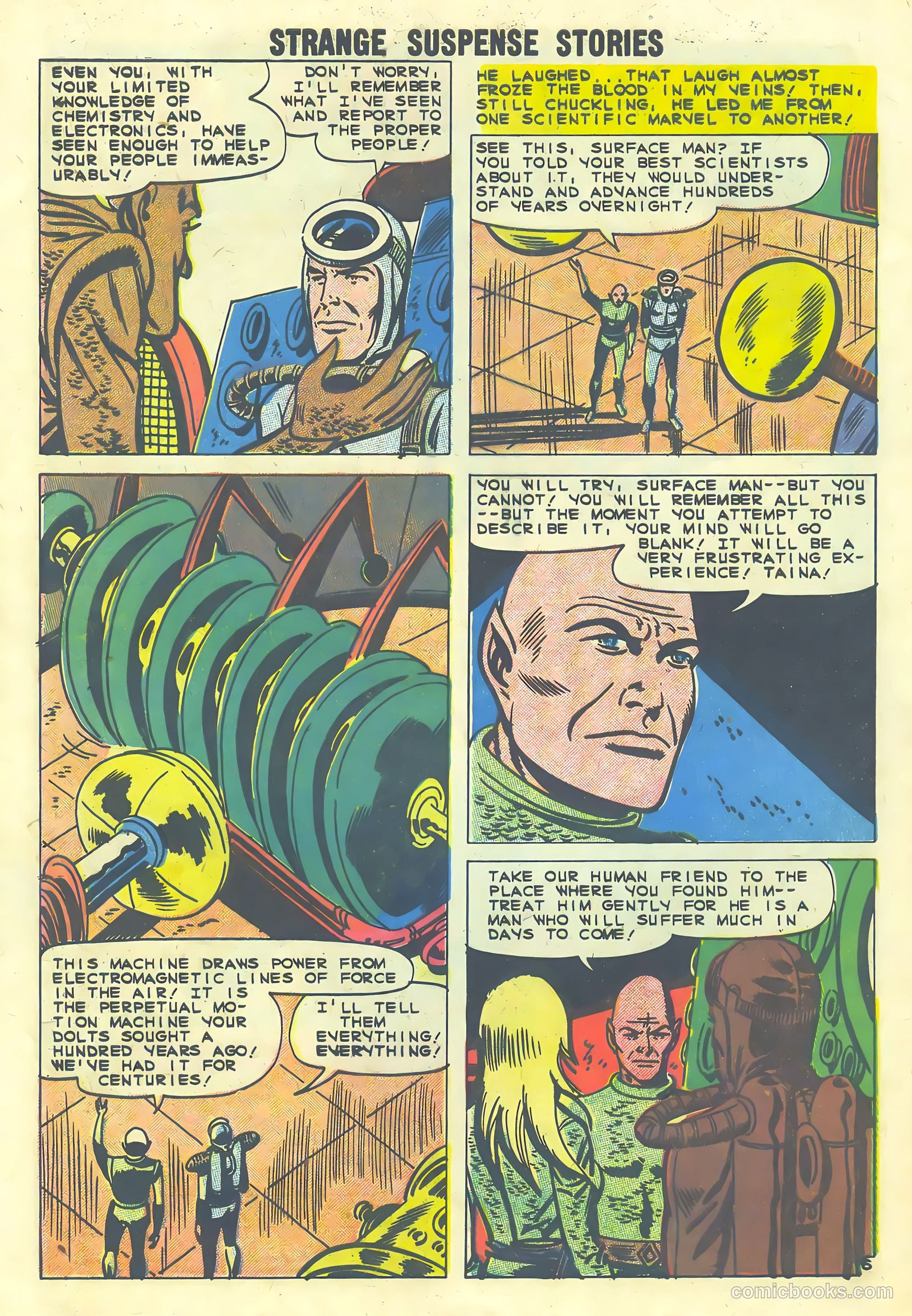 Strange Suspense Stories #48 — page 32 of 36
