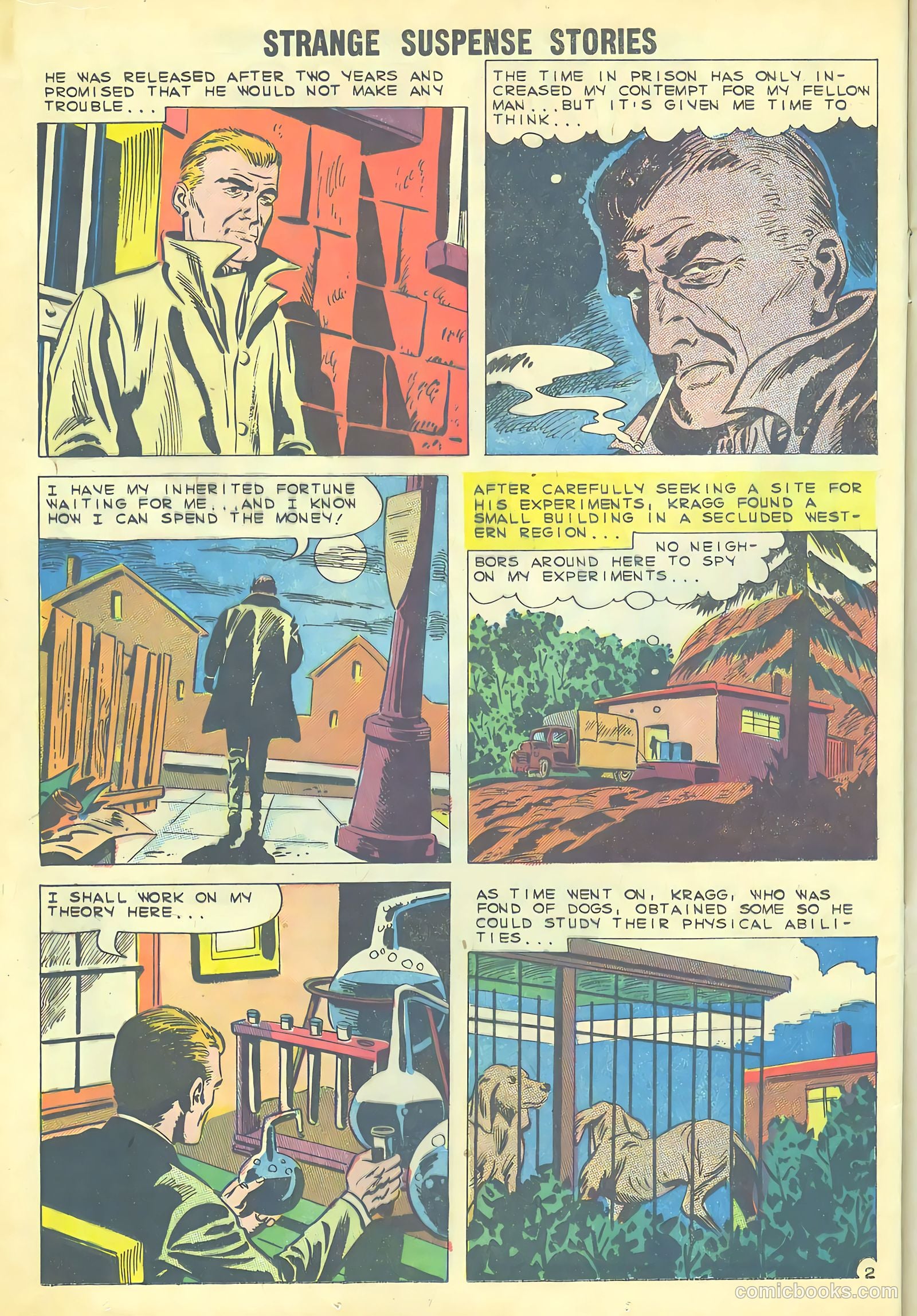 Strange Suspense Stories #49 — page 12 of 36