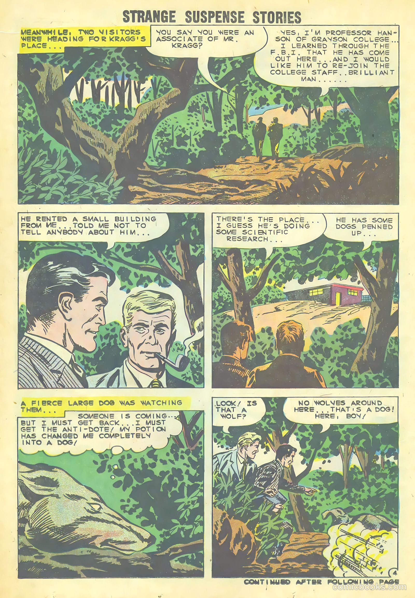 Strange Suspense Stories #49 — page 14 of 36