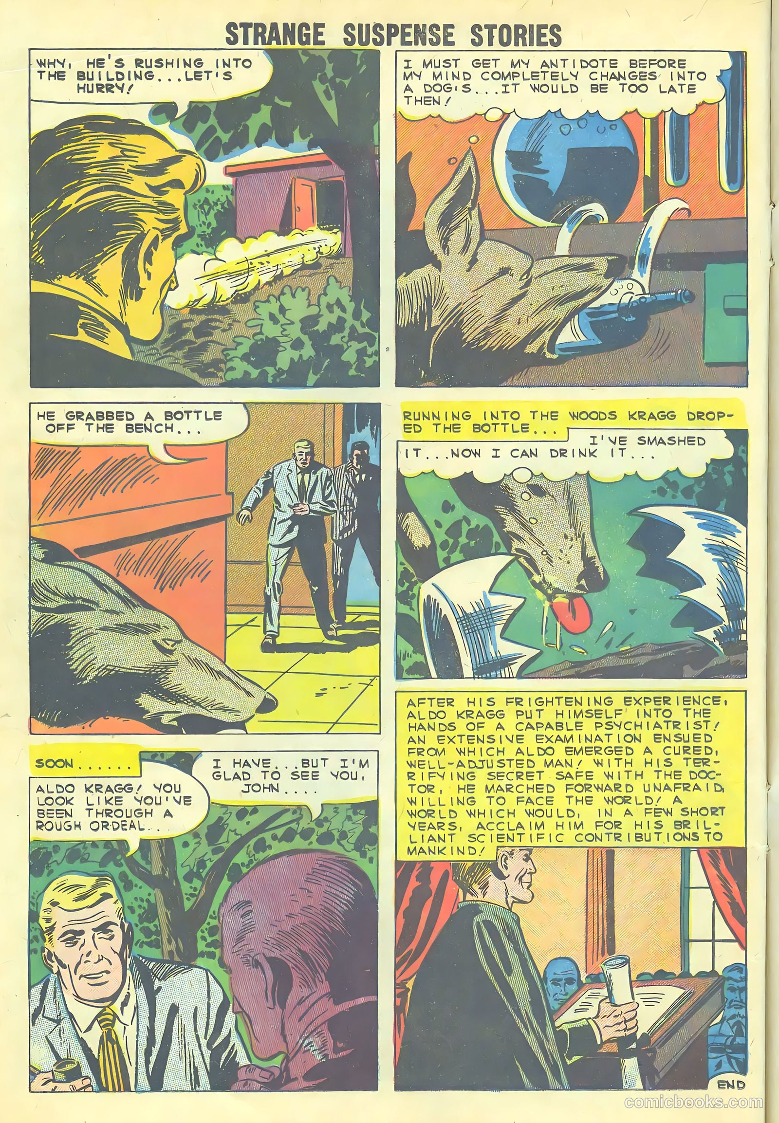Strange Suspense Stories #49 — page 16 of 36