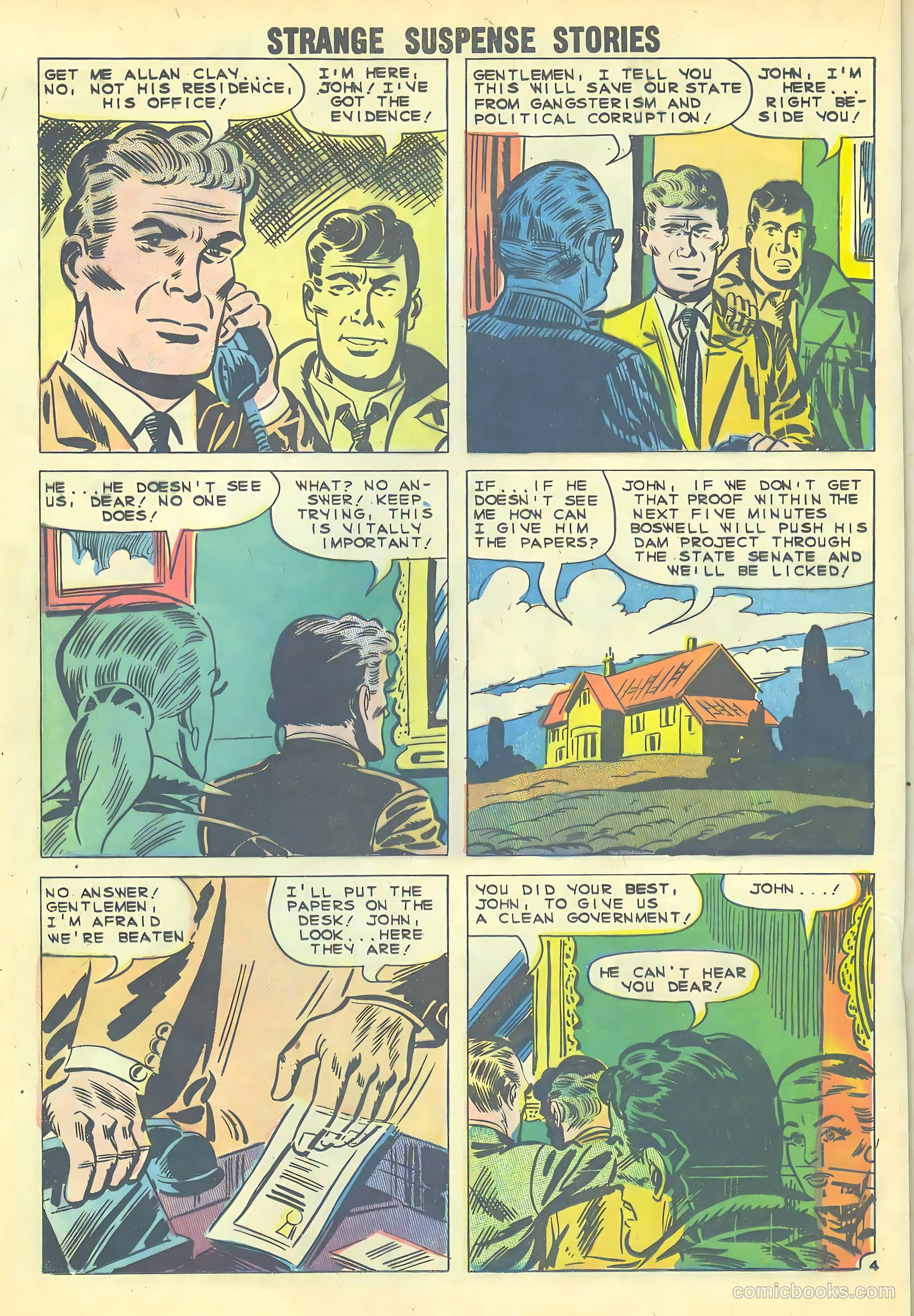 Strange Suspense Stories #49 — page 20 of 36