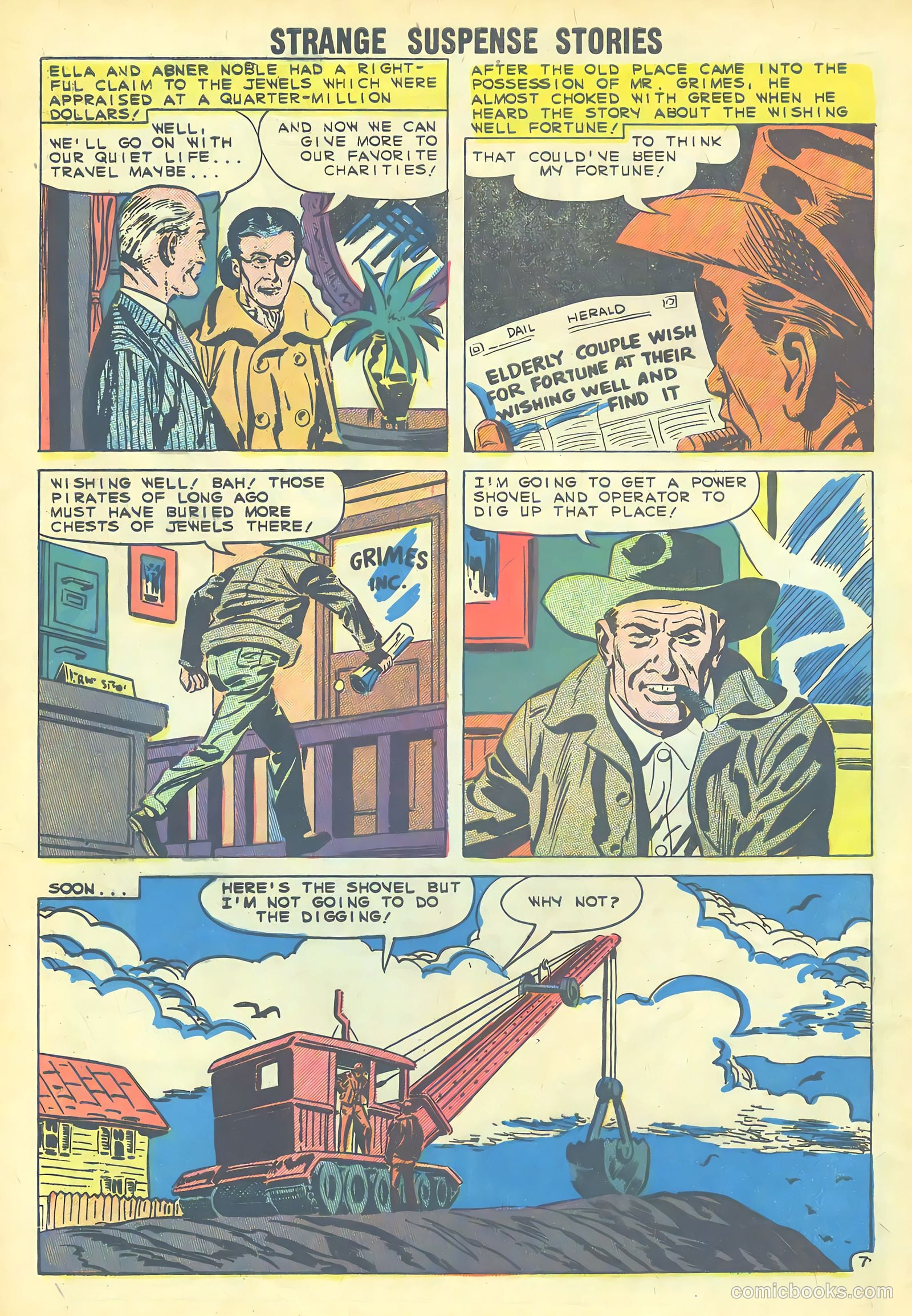 Strange Suspense Stories #49 — page 32 of 36