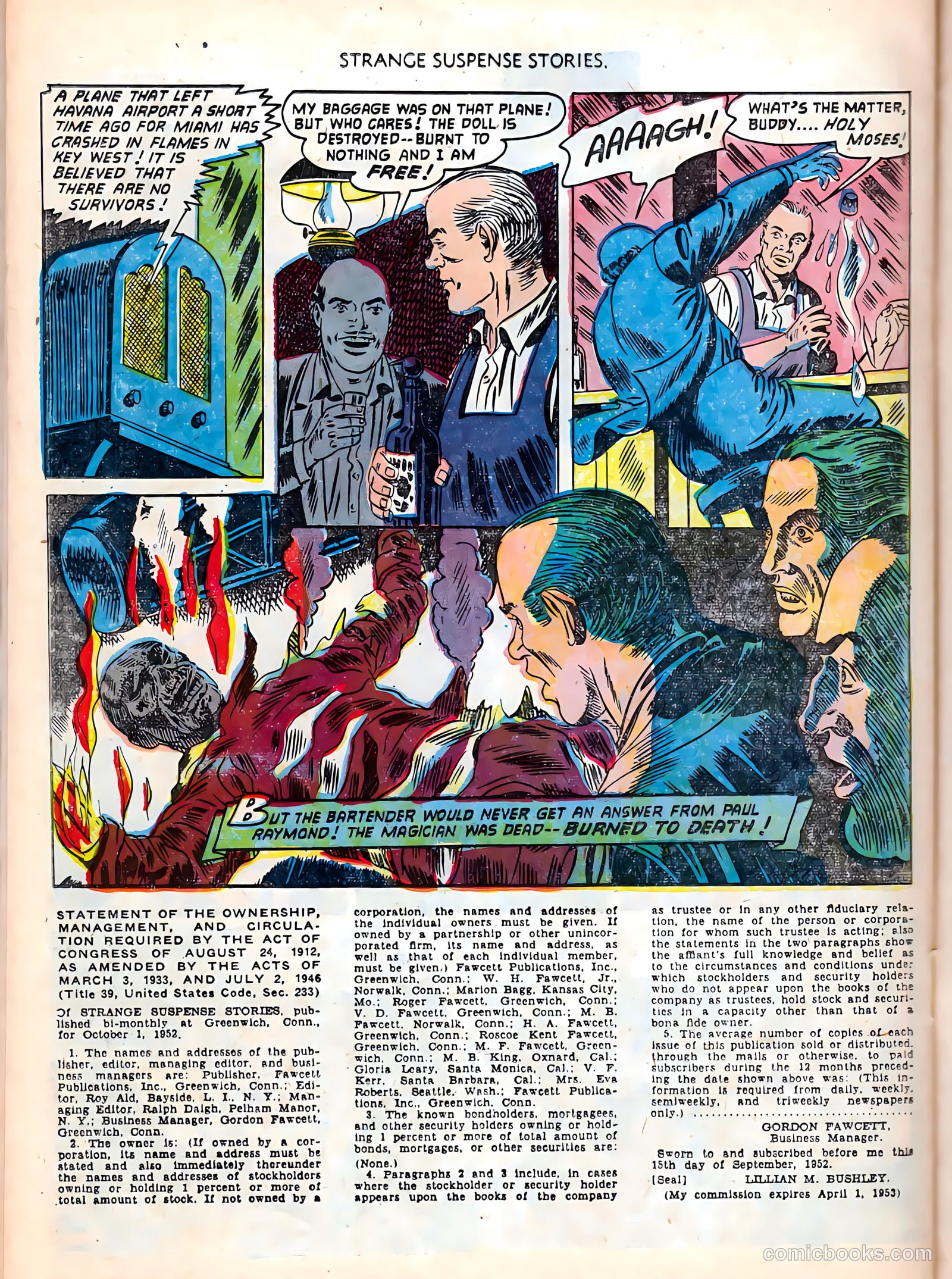 Strange Suspense Stories #5 — page 22 of 36