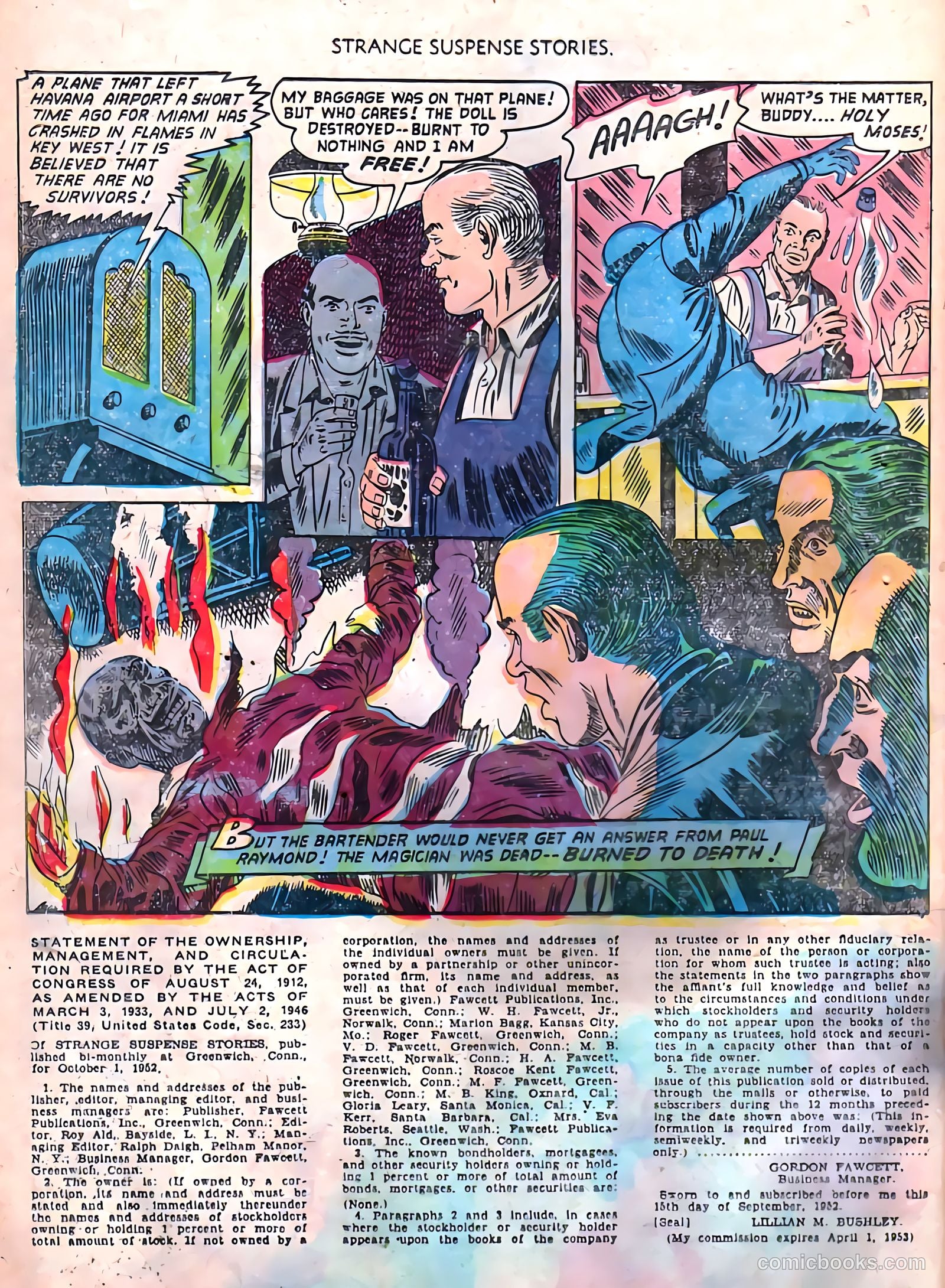 Strange Suspense Stories #5 — page 22 of 36