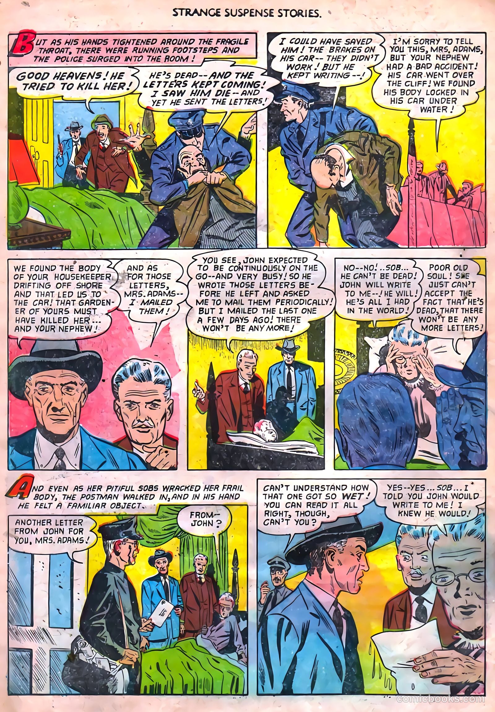 Strange Suspense Stories #5 — page 34 of 36