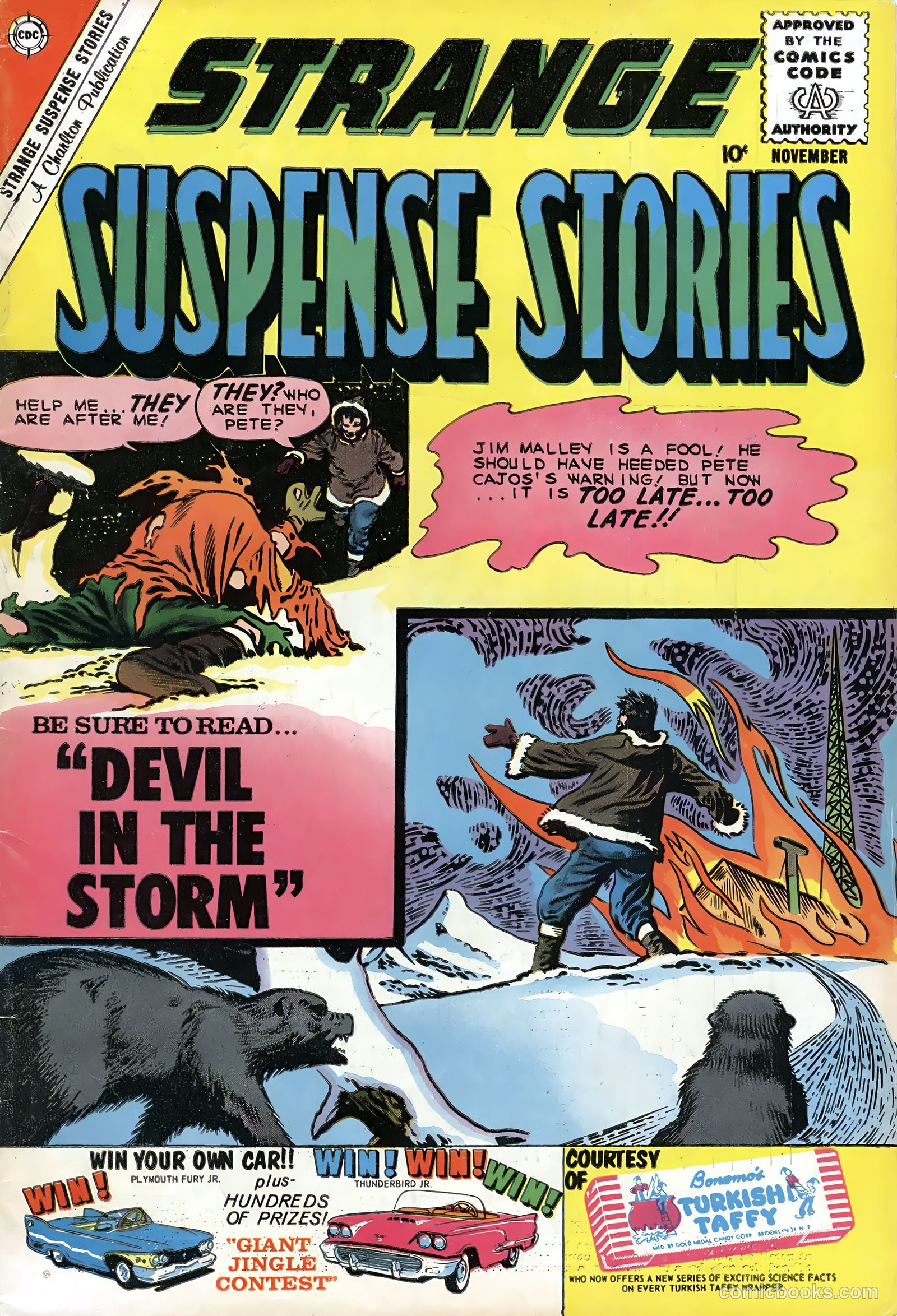 Strange Suspense Stories #50 — page 1 of 36