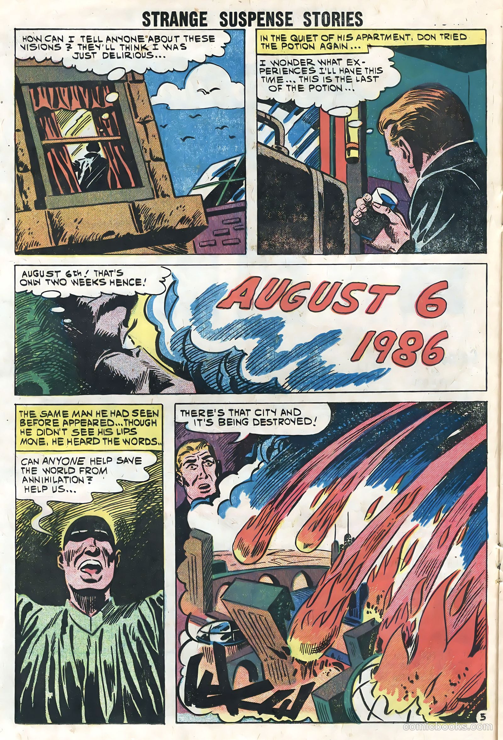 Strange Suspense Stories #50 — page 16 of 36