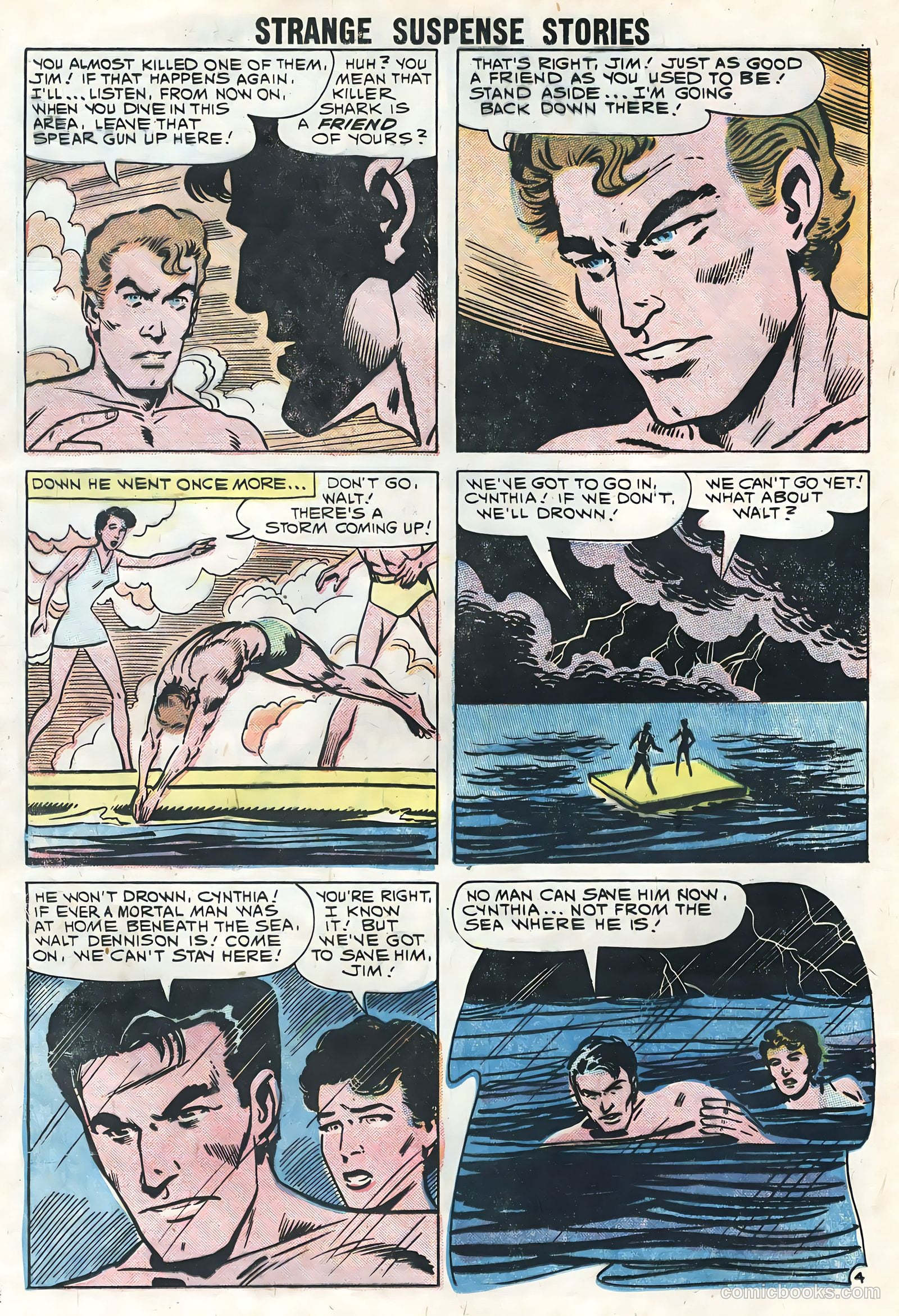 Strange Suspense Stories #50 — page 24 of 36