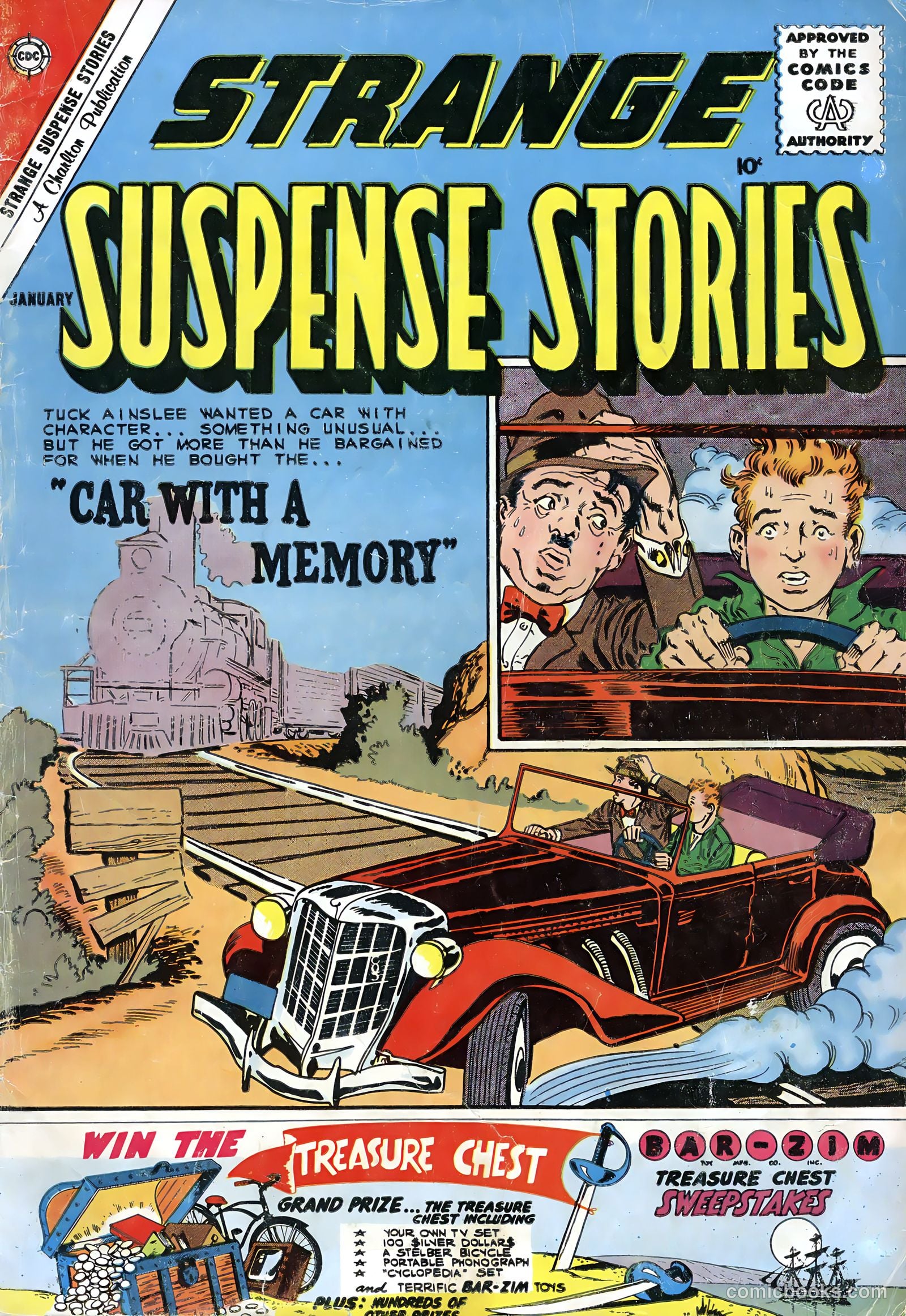 Strange Suspense Stories #51 — page 1 of 36