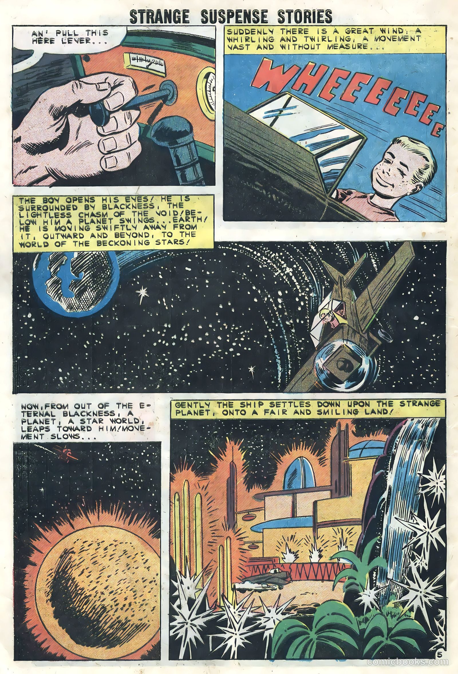Strange Suspense Stories #51 — page 8 of 36