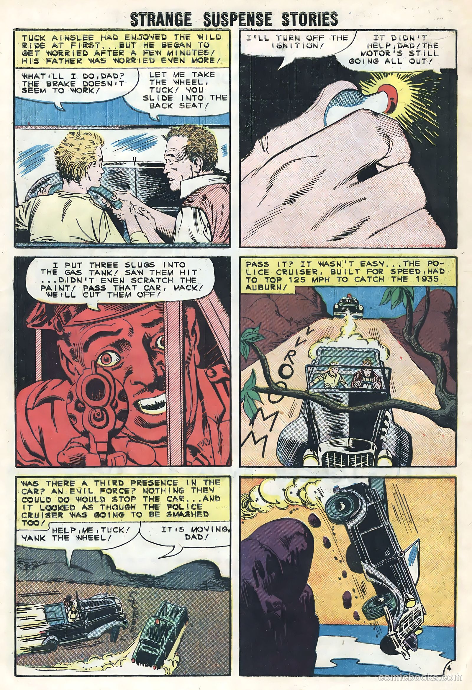 Strange Suspense Stories #51 — page 32 of 36