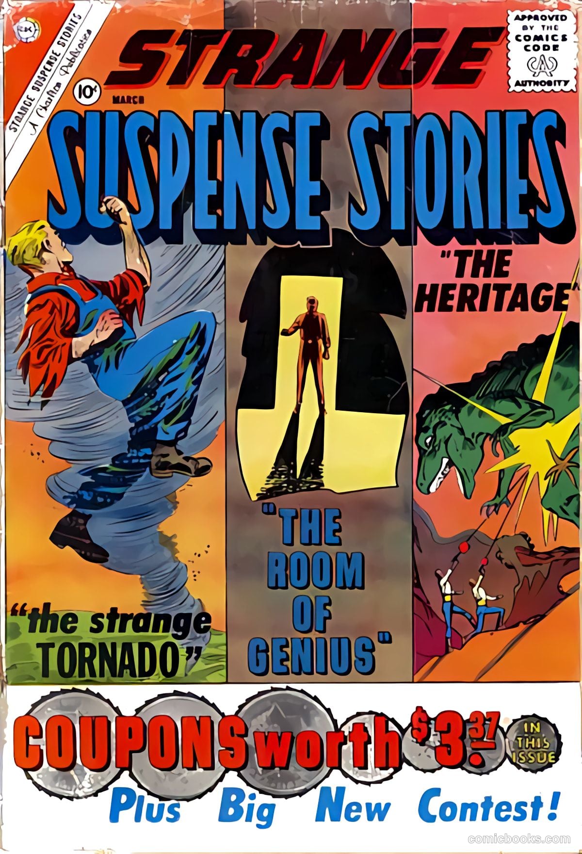Strange Suspense Stories #52 — page 1 of 33