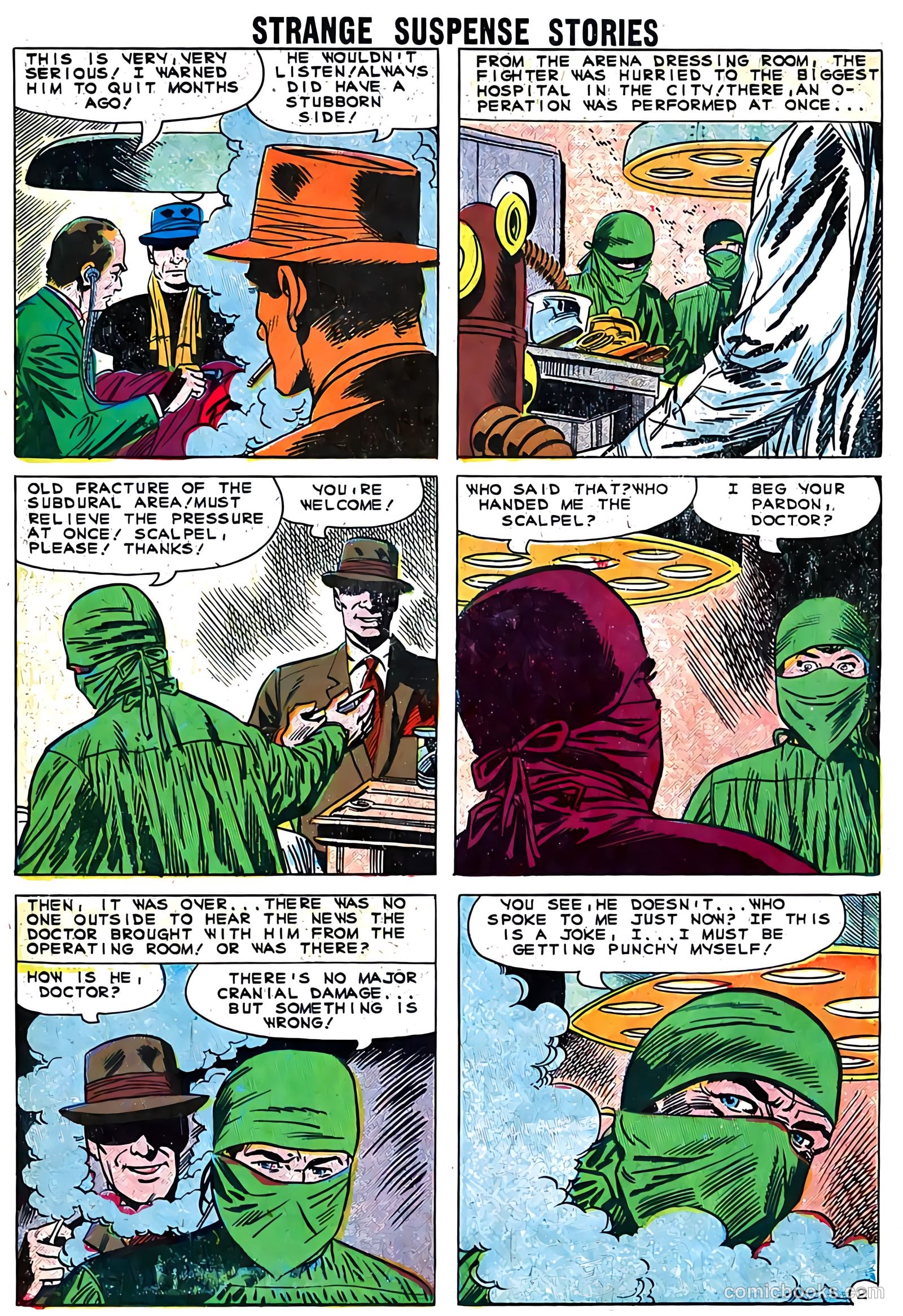 Strange Suspense Stories #52 — page 17 of 33