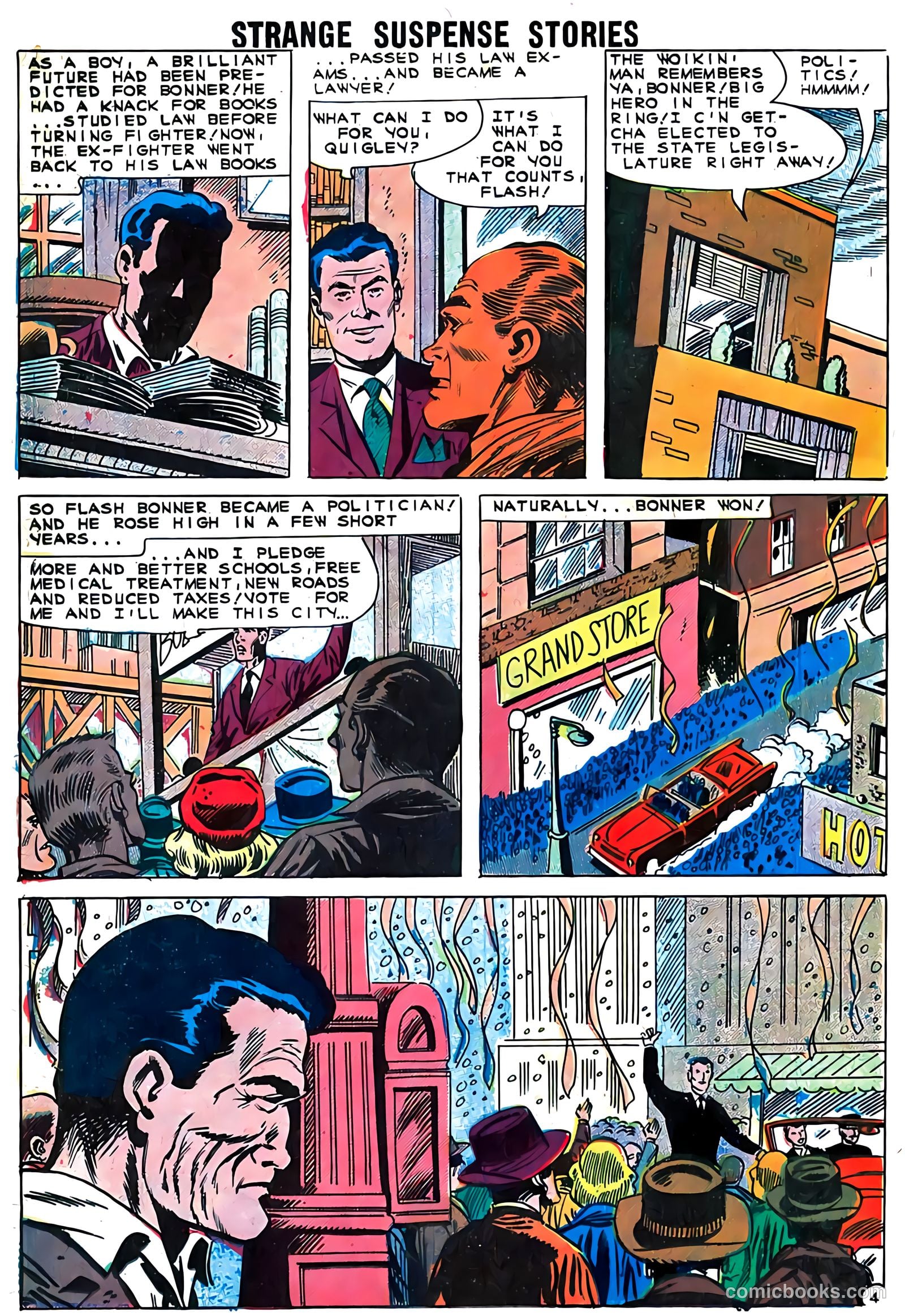 Strange Suspense Stories #52 — page 19 of 33