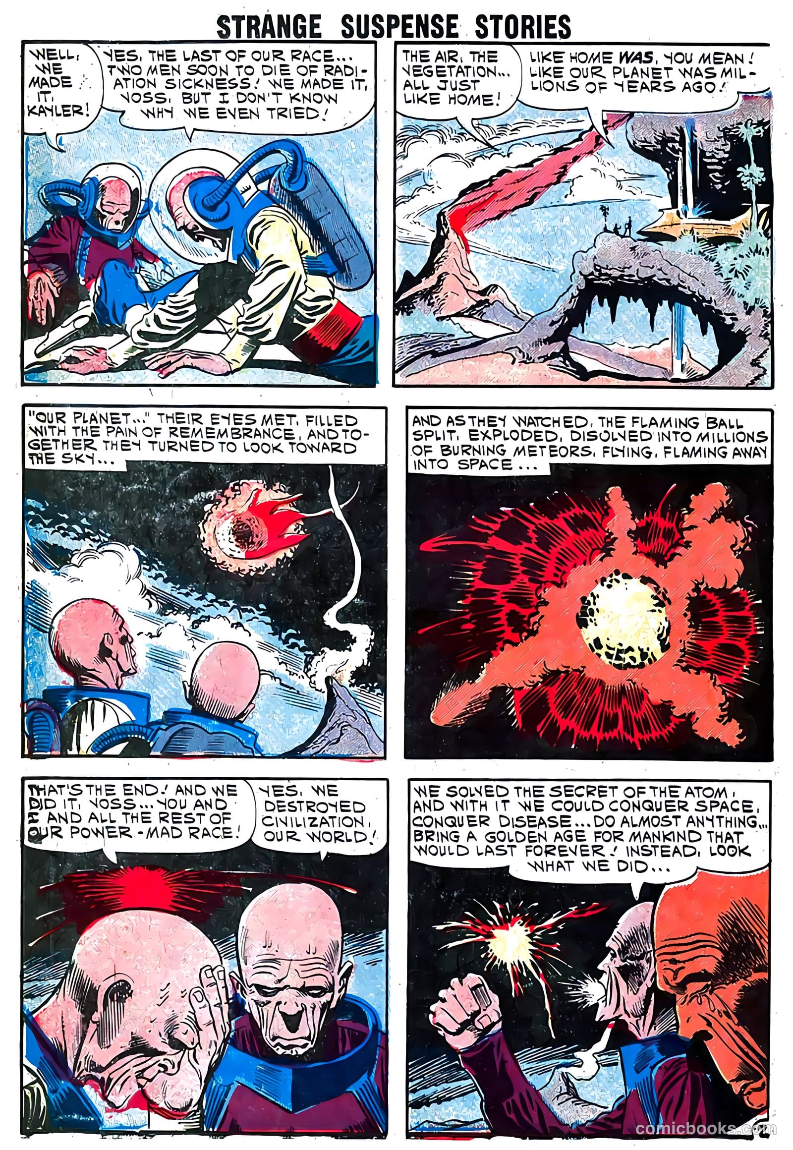 Strange Suspense Stories #52 — page 25 of 33