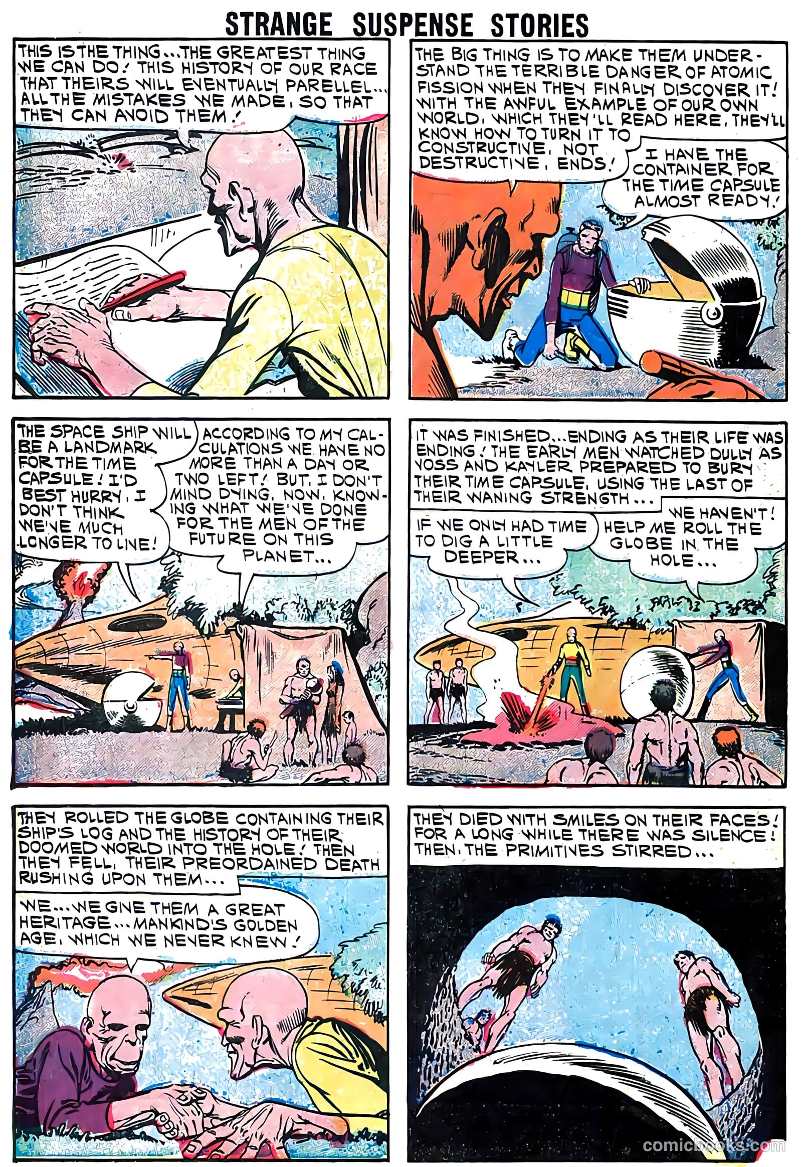 Strange Suspense Stories #52 — page 31 of 33