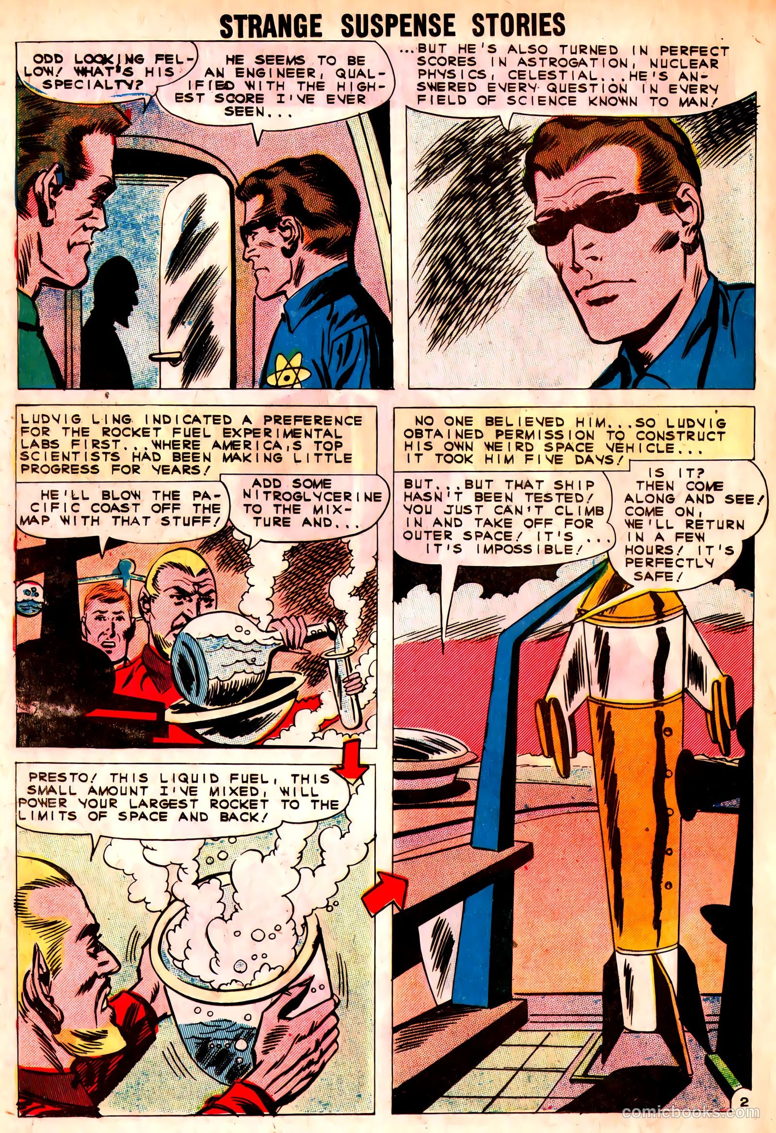 Strange Suspense Stories #53 — page 12 of 36