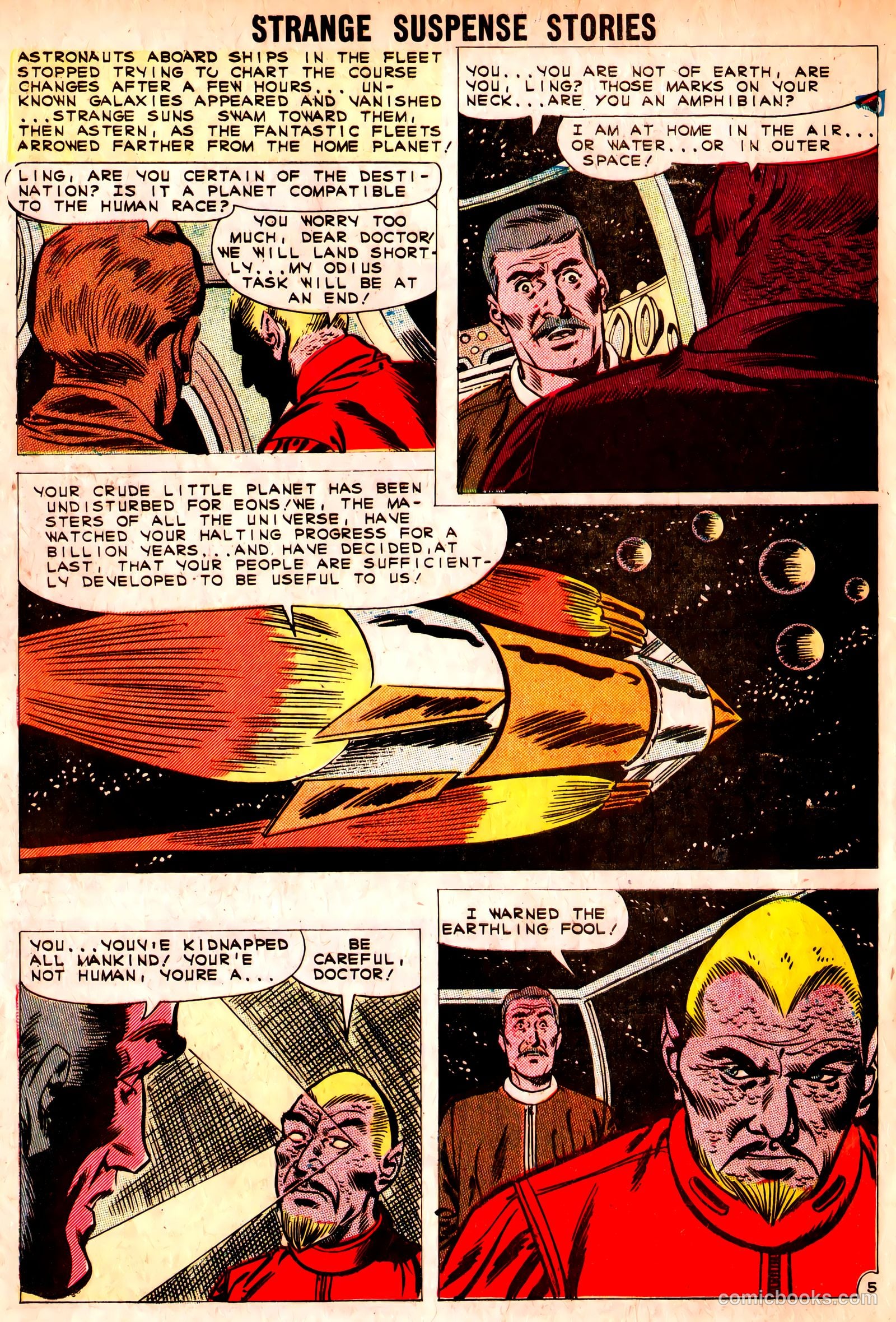 Strange Suspense Stories #53 — page 16 of 36