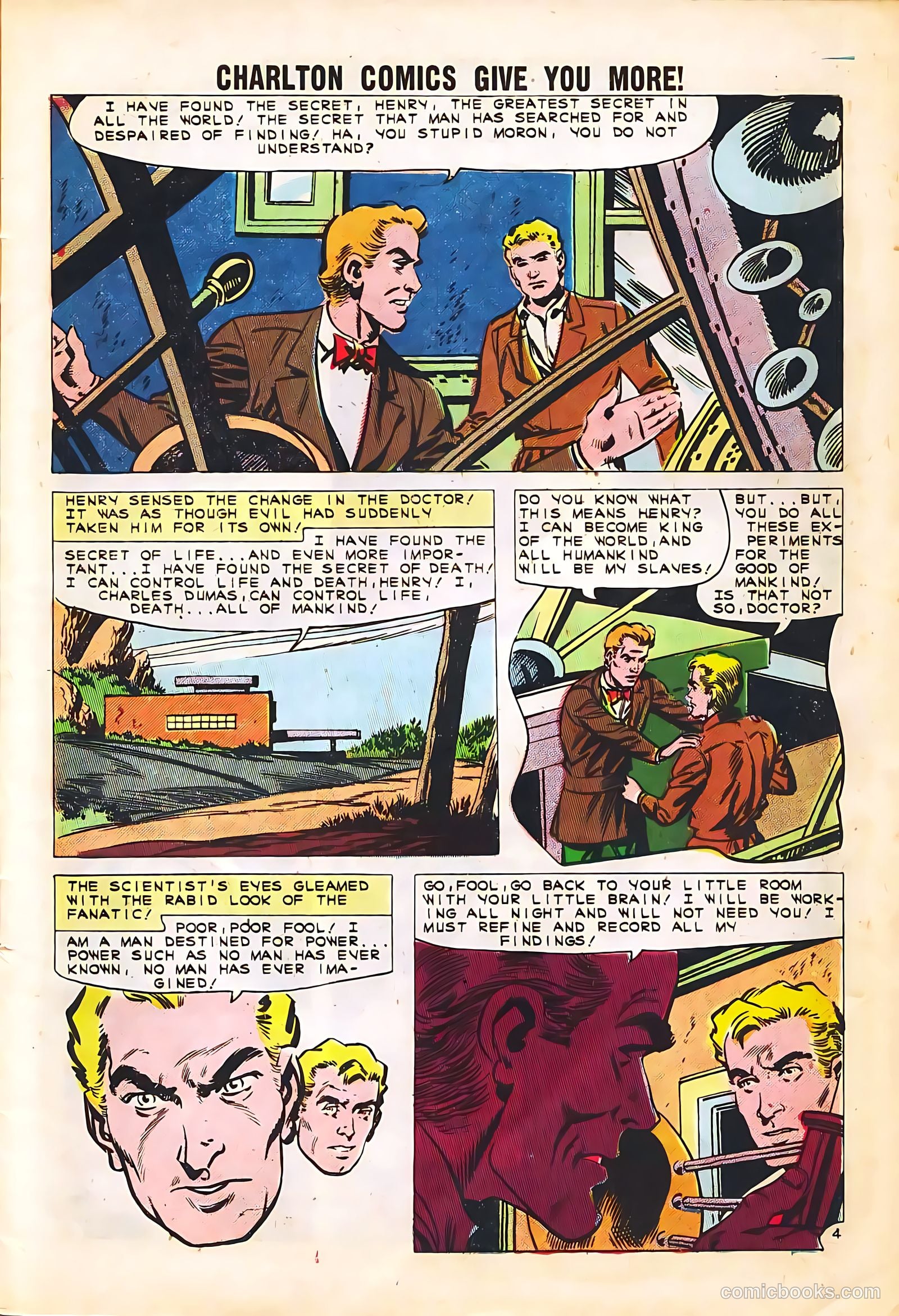 Strange Suspense Stories #54 — page 7 of 36