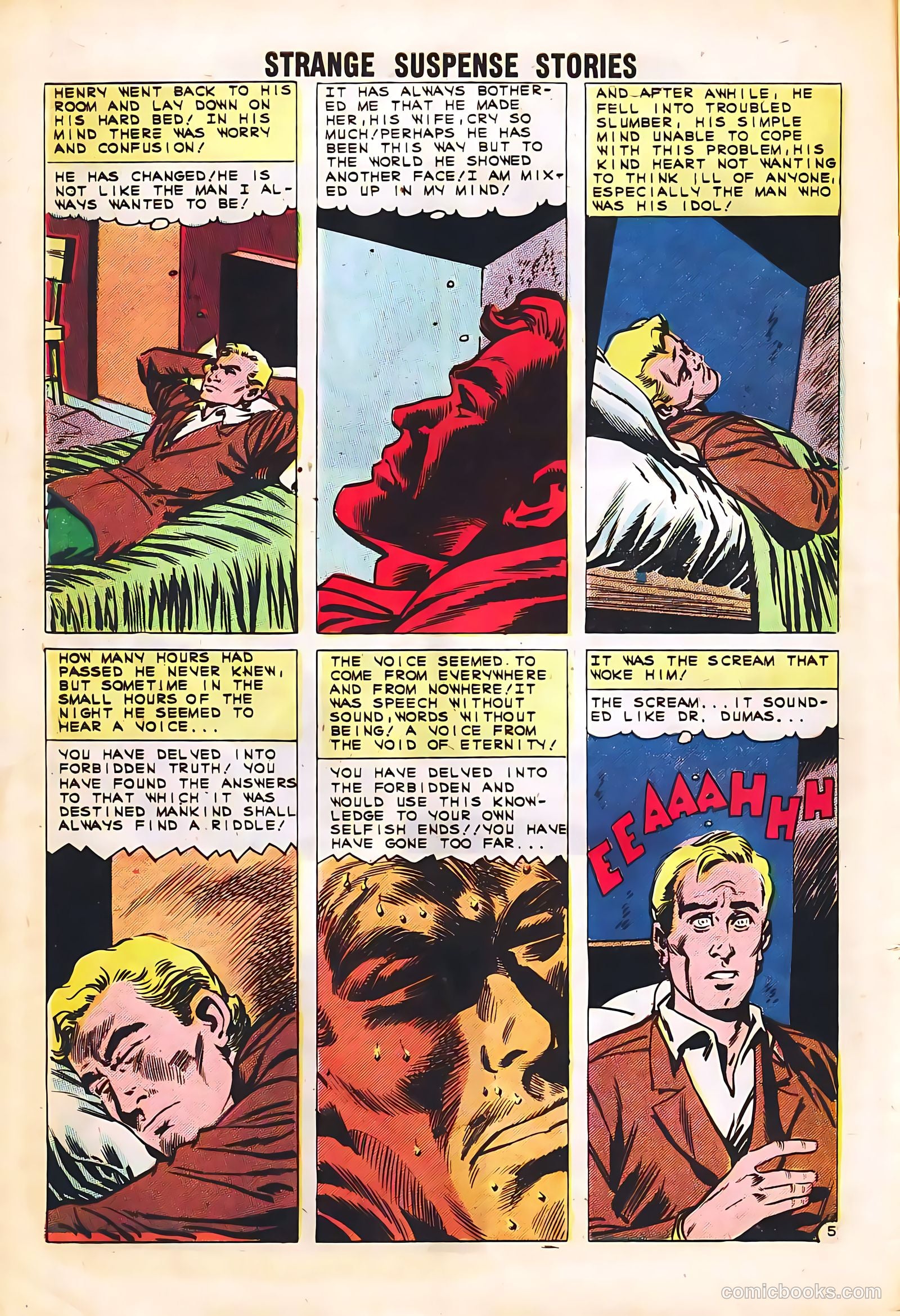 Strange Suspense Stories #54 — page 8 of 36