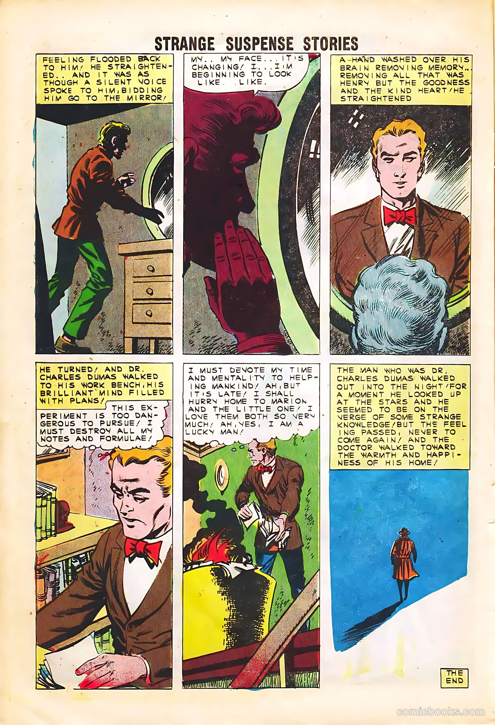 Strange Suspense Stories #54 — page 10 of 36