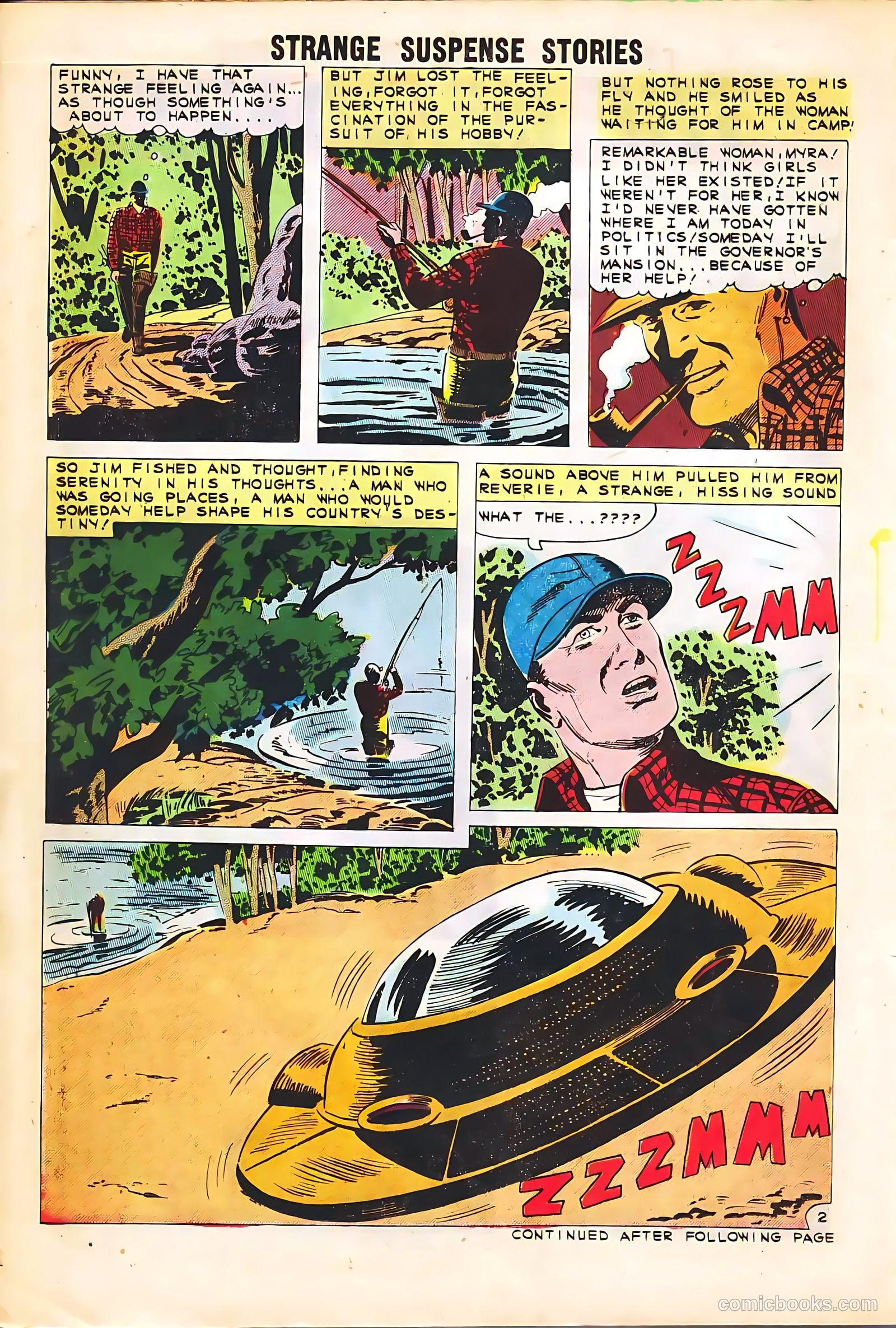 Strange Suspense Stories #54 — page 14 of 36