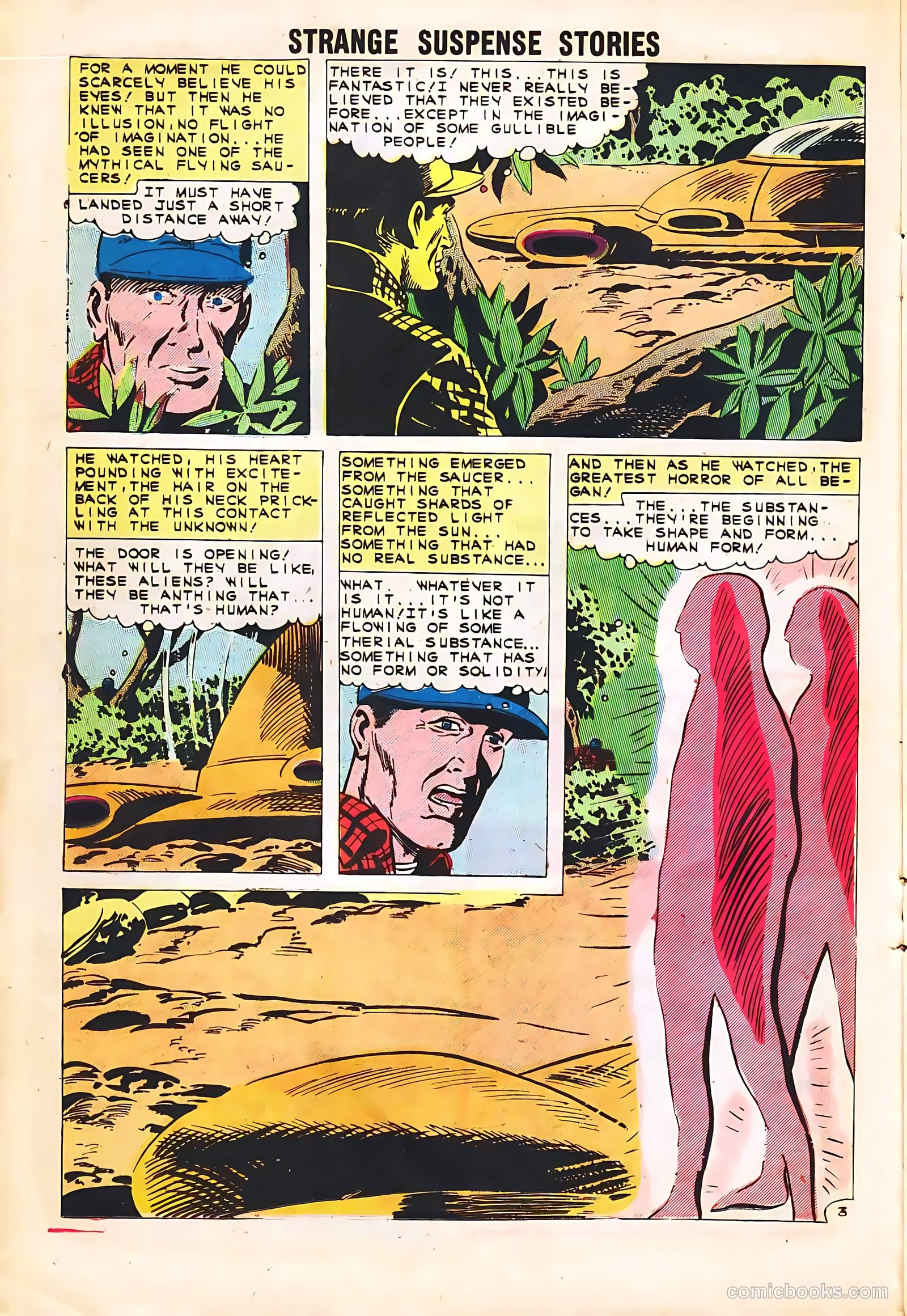 Strange Suspense Stories #54 — page 16 of 36