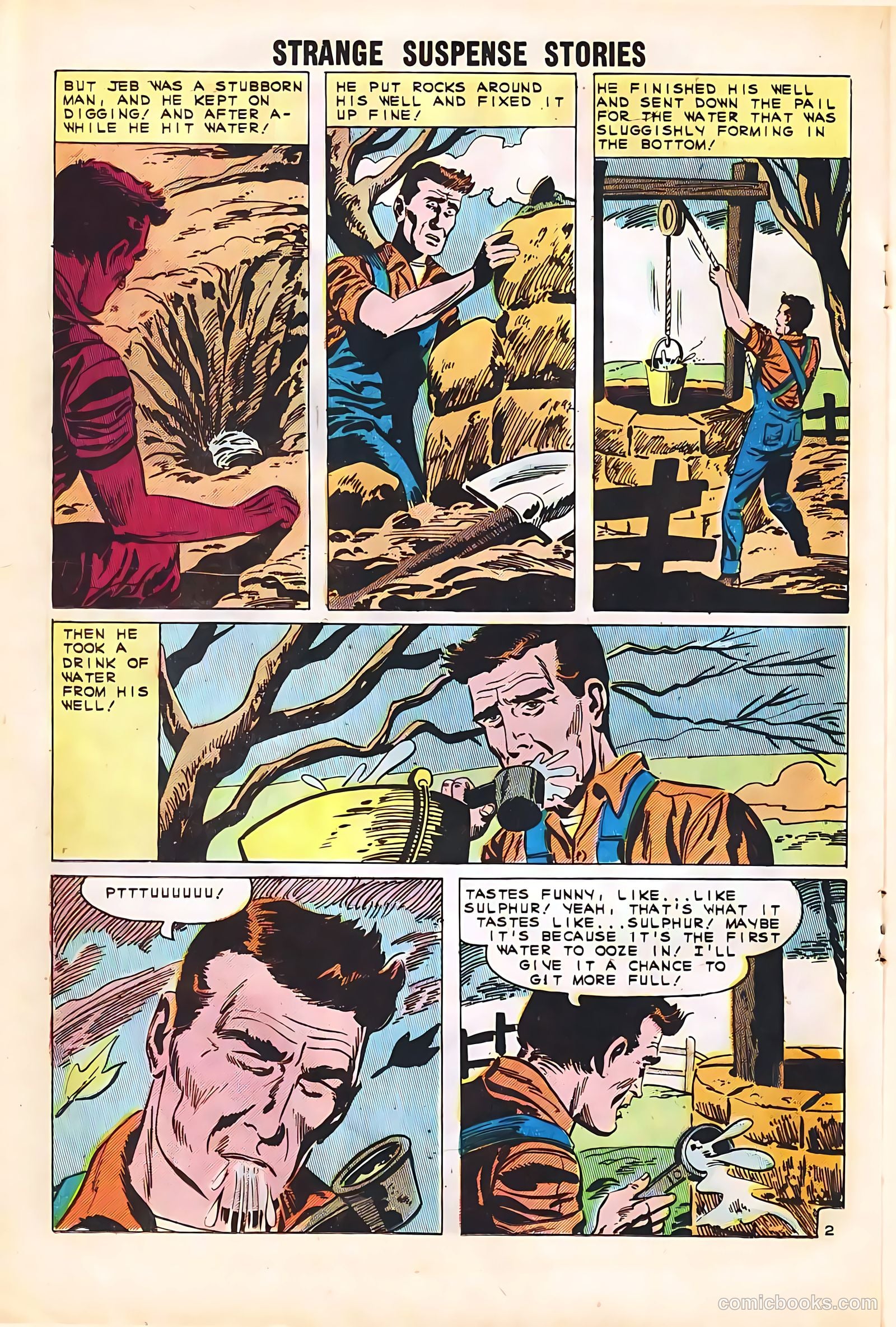 Strange Suspense Stories #54 — page 20 of 36