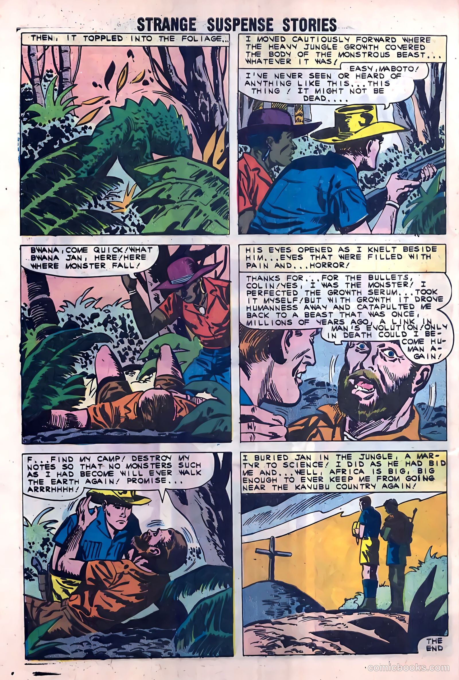 Strange Suspense Stories #55 — page 8 of 36