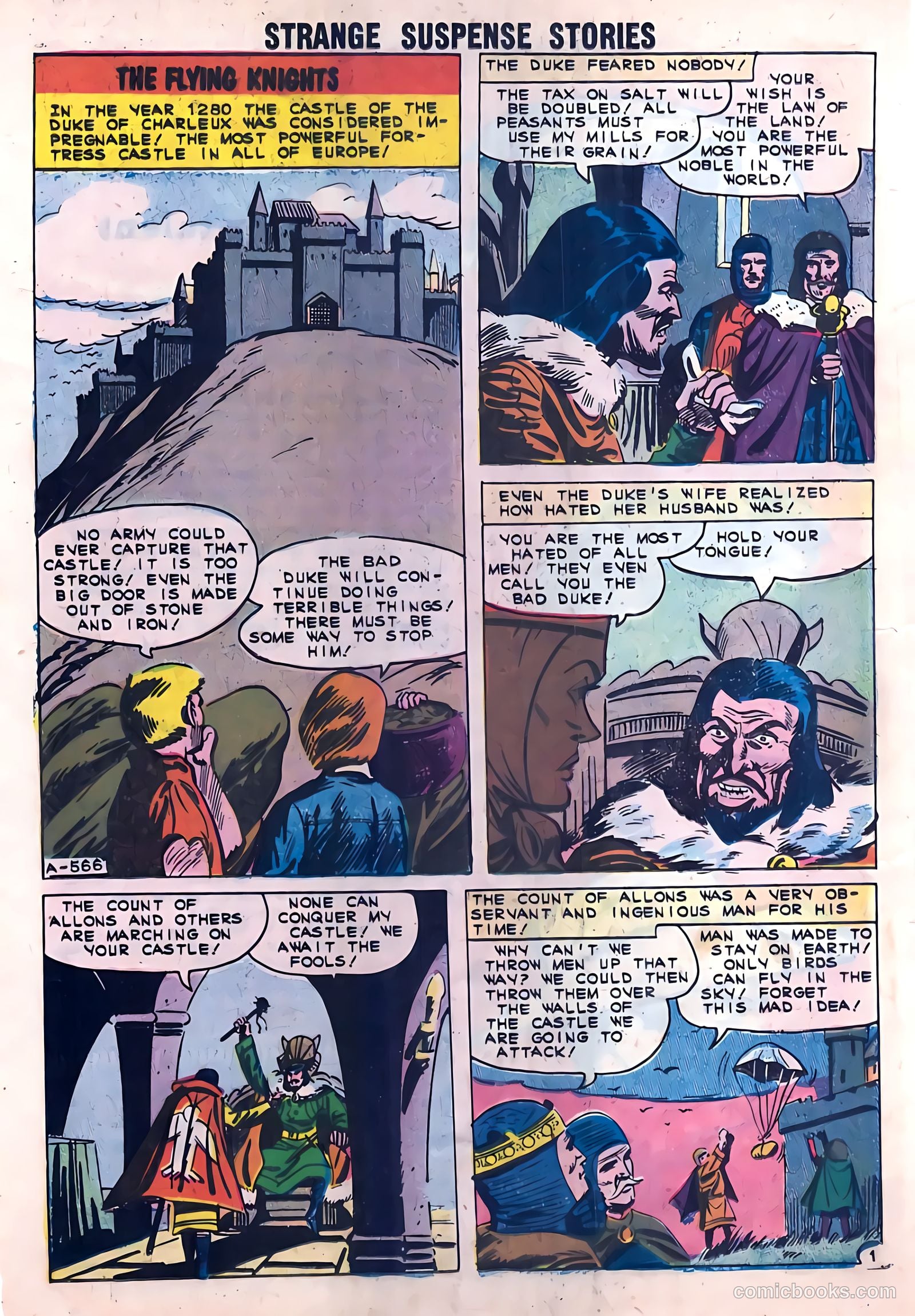 Strange Suspense Stories #55 — page 16 of 36