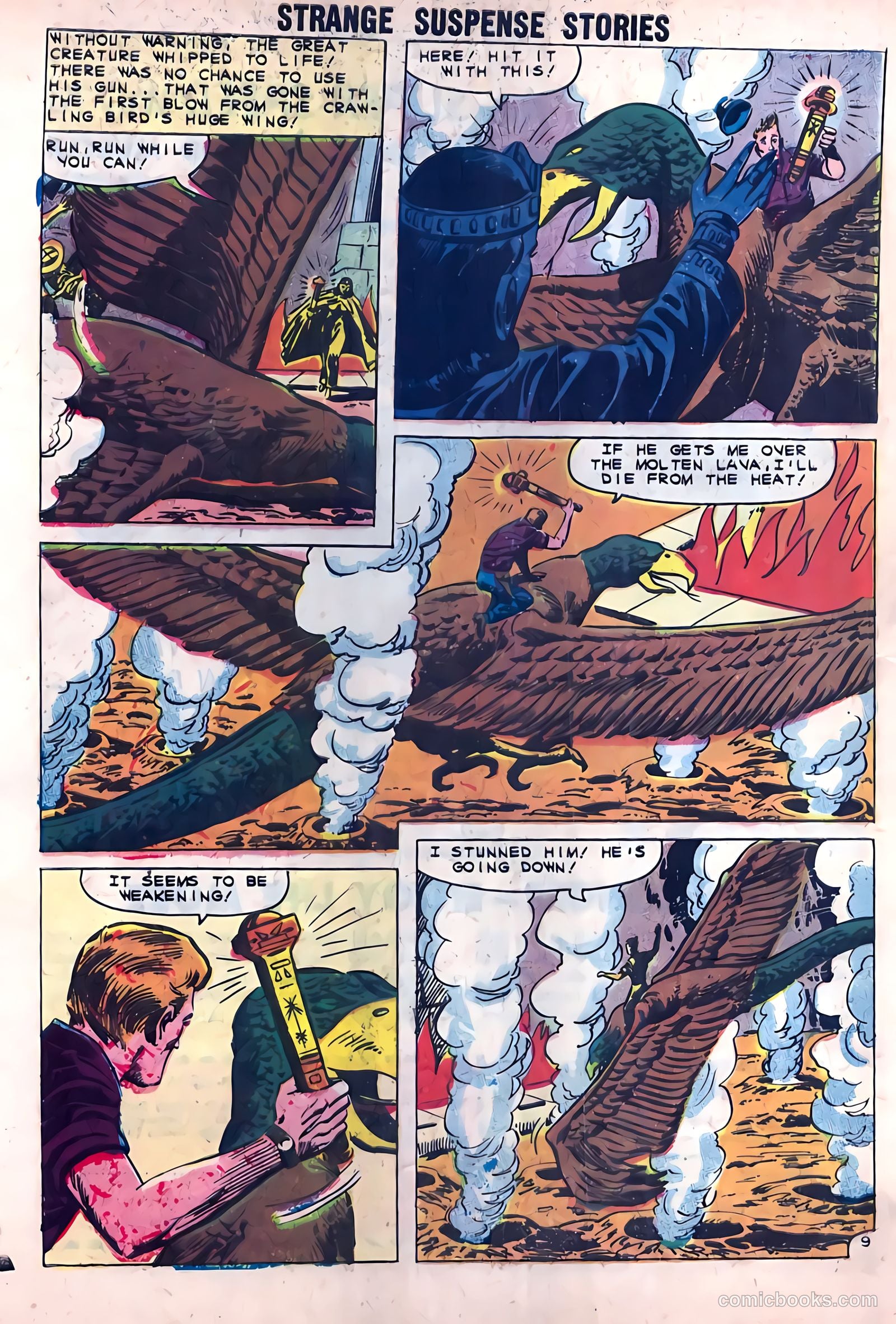 Strange Suspense Stories #55 — page 32 of 36
