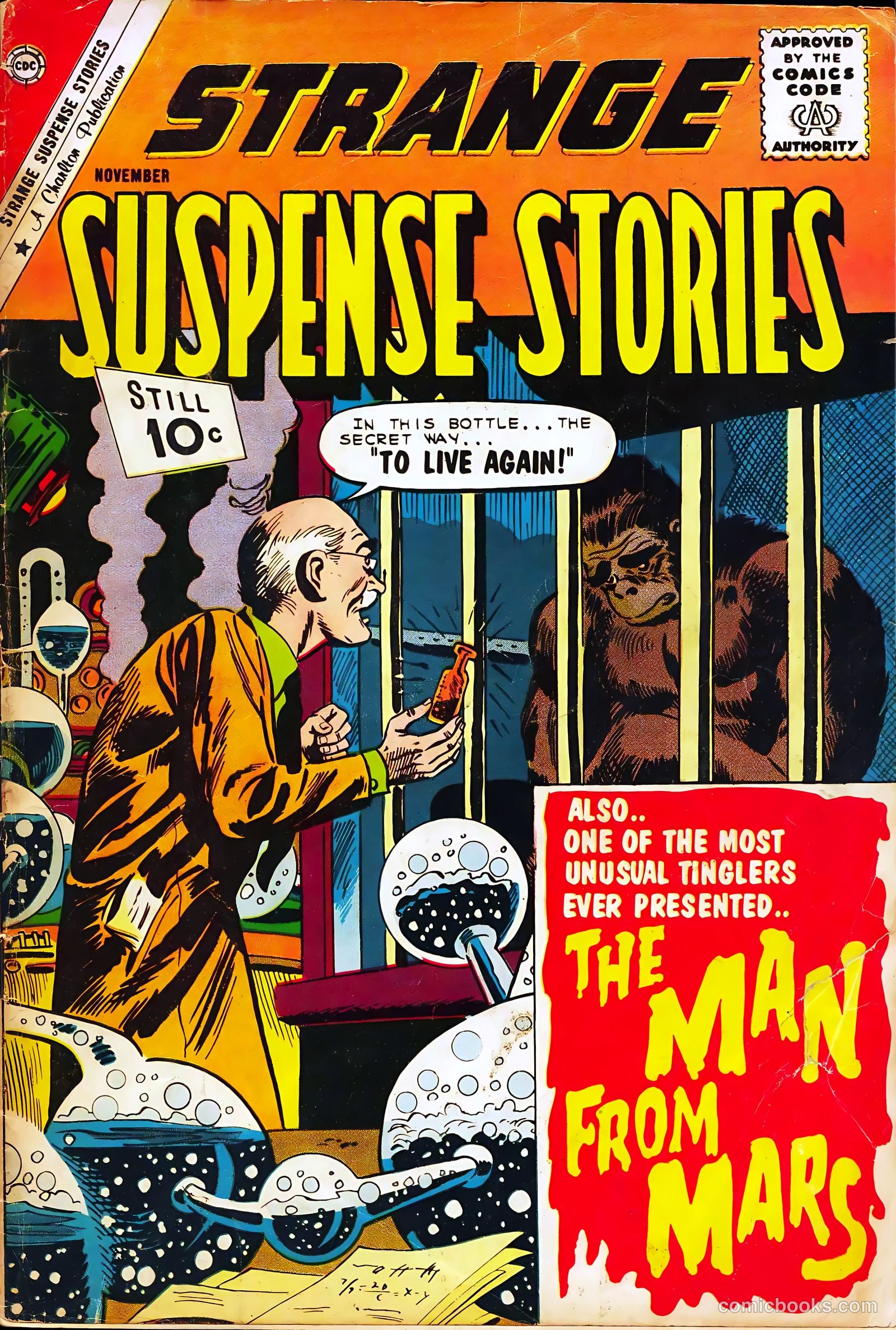 Strange Suspense Stories #56 — page 1 of 36