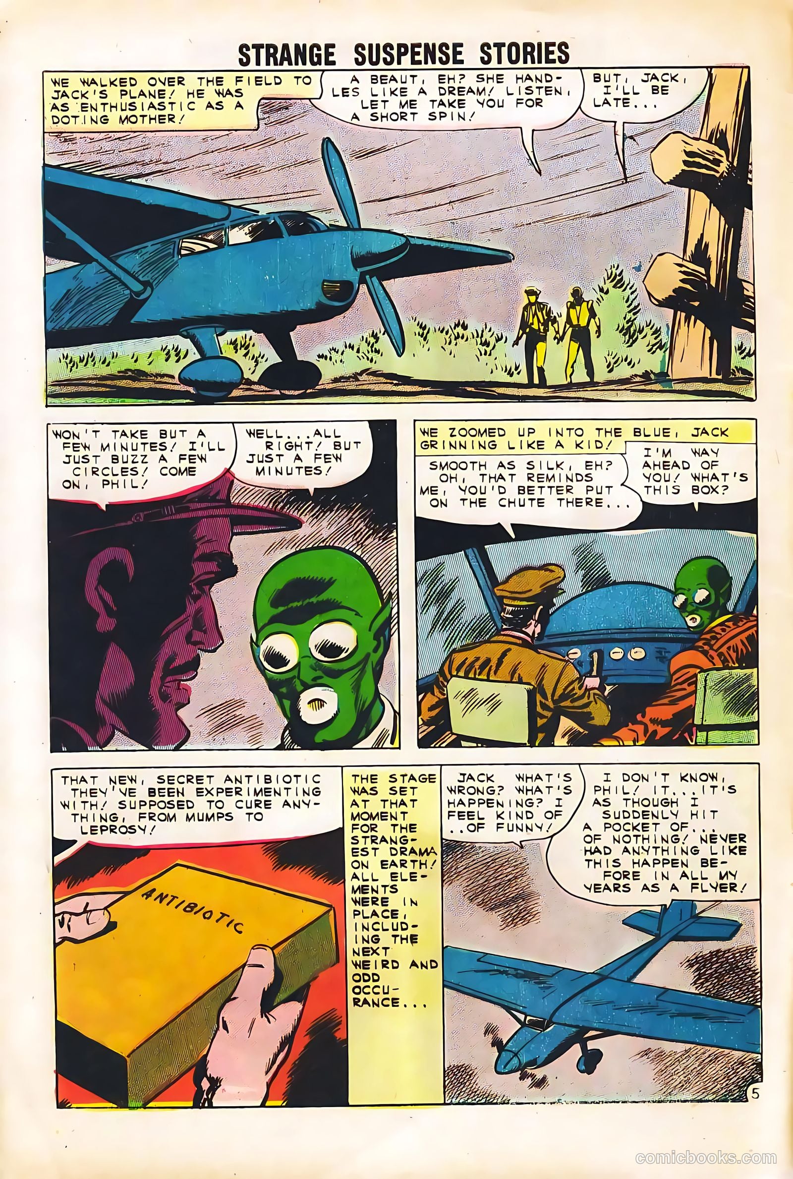 Strange Suspense Stories #56 — page 8 of 36